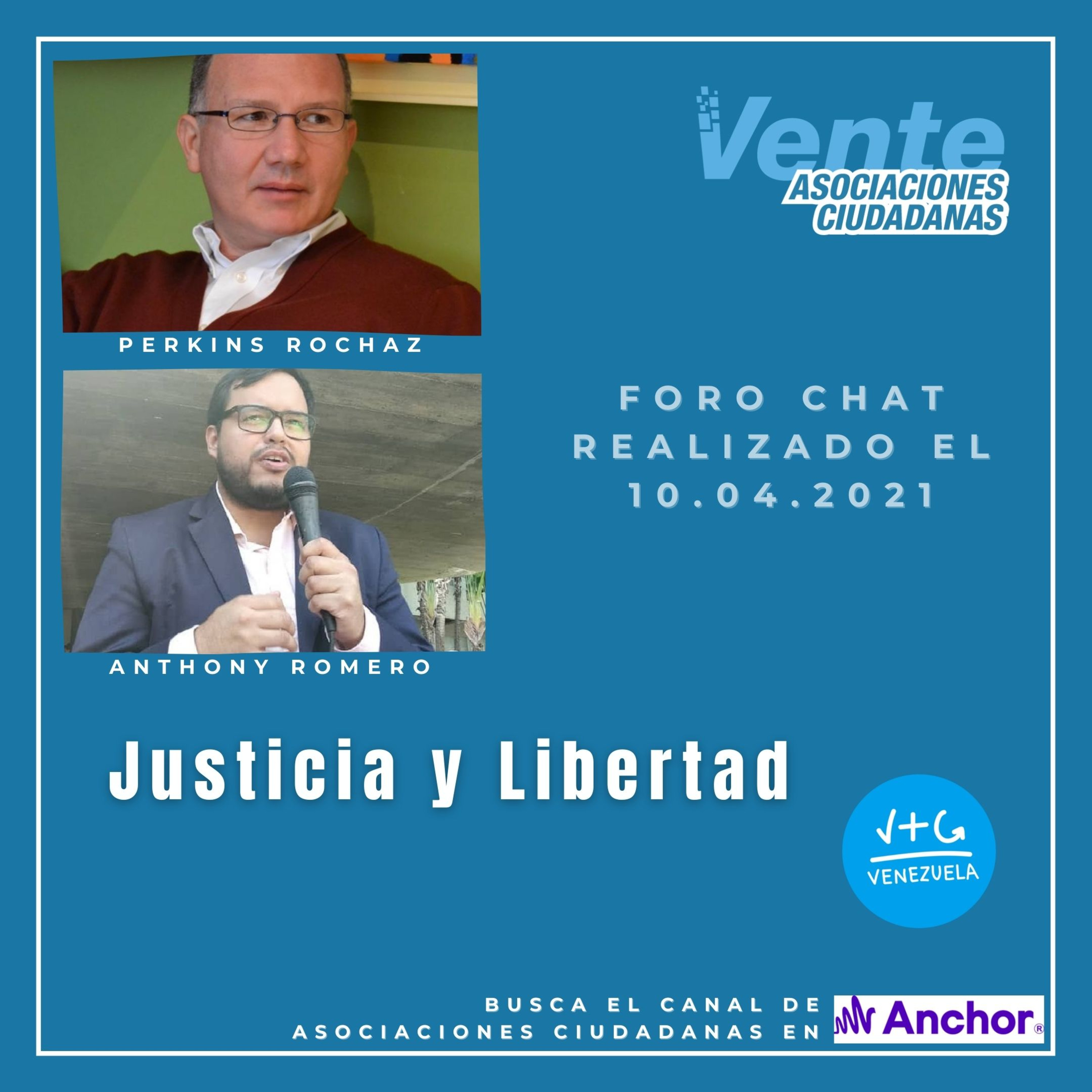 Vente! y hablemos de ciudadanía, política y libertad