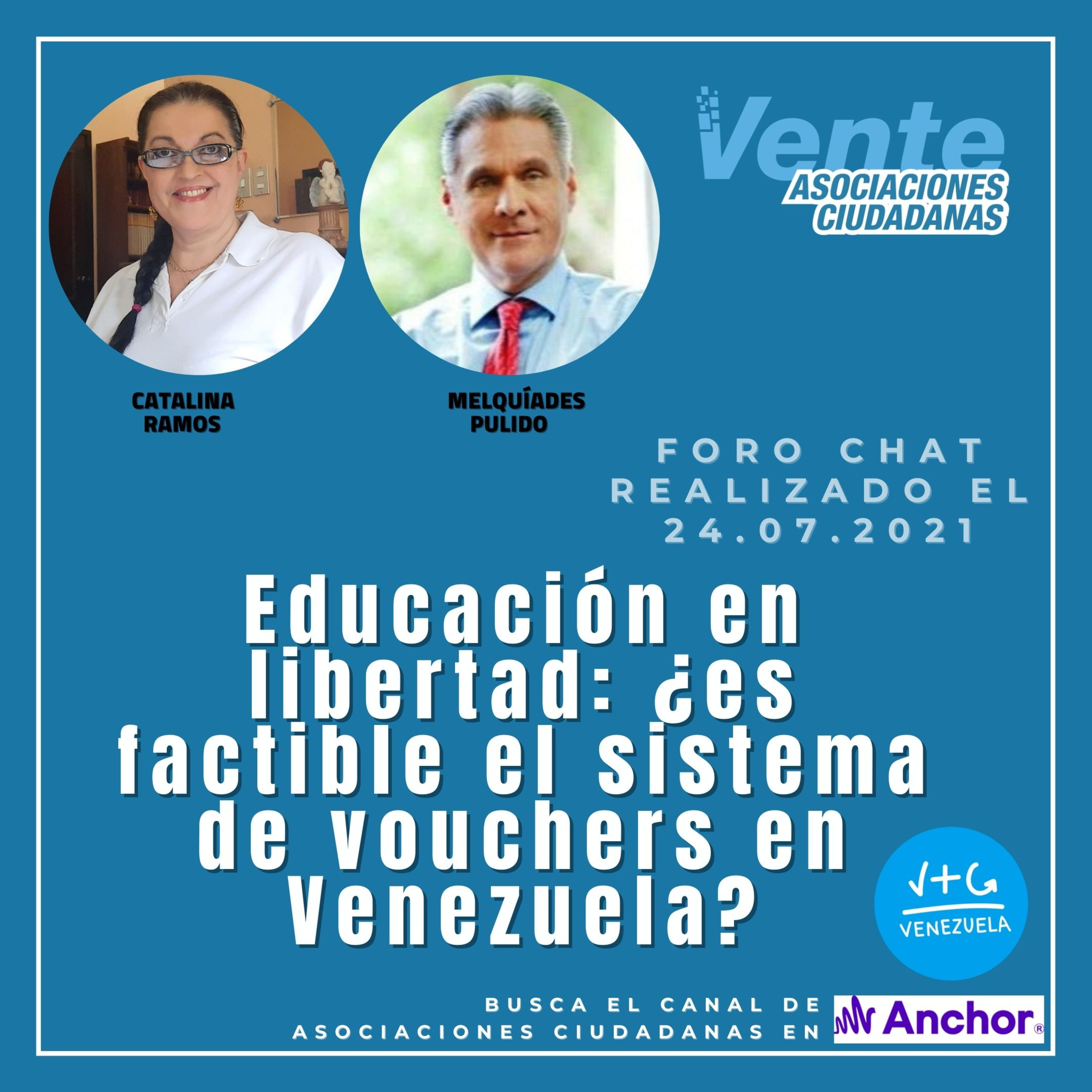 Vente! y hablemos de ciudadanía, política y libertad