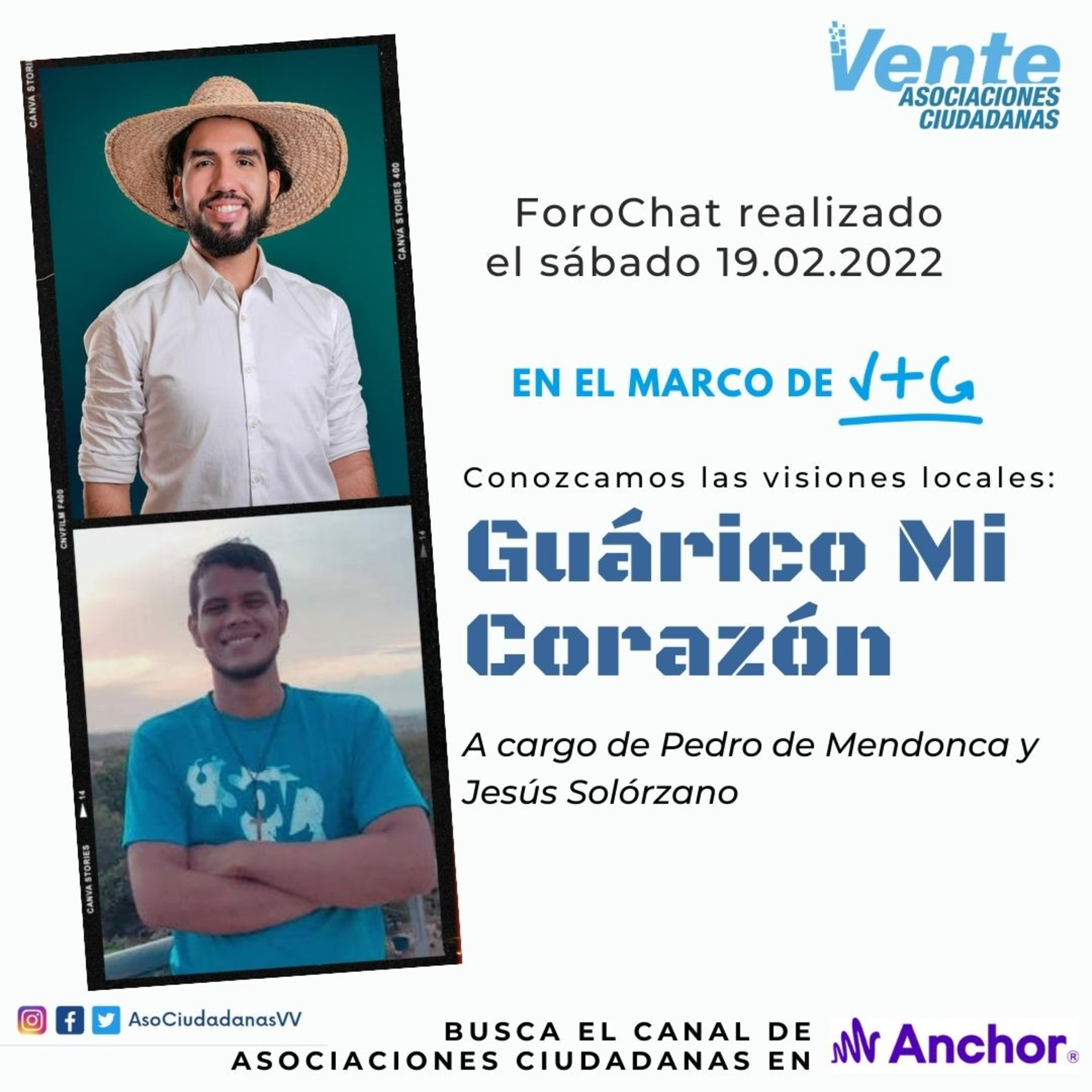 Vente! y hablemos de ciudadanía, política y libertad