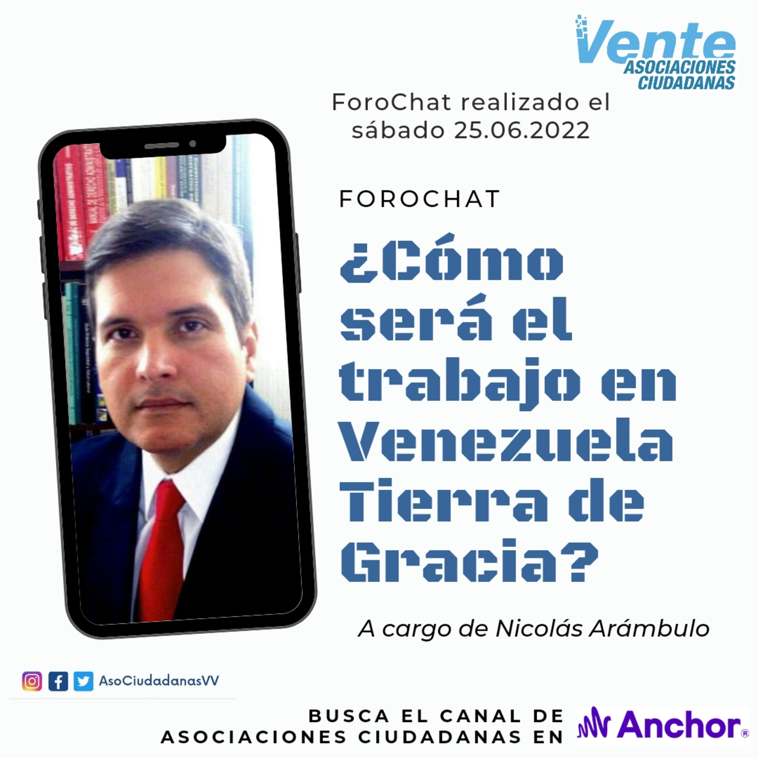 Vente! y hablemos de ciudadanía, política y libertad