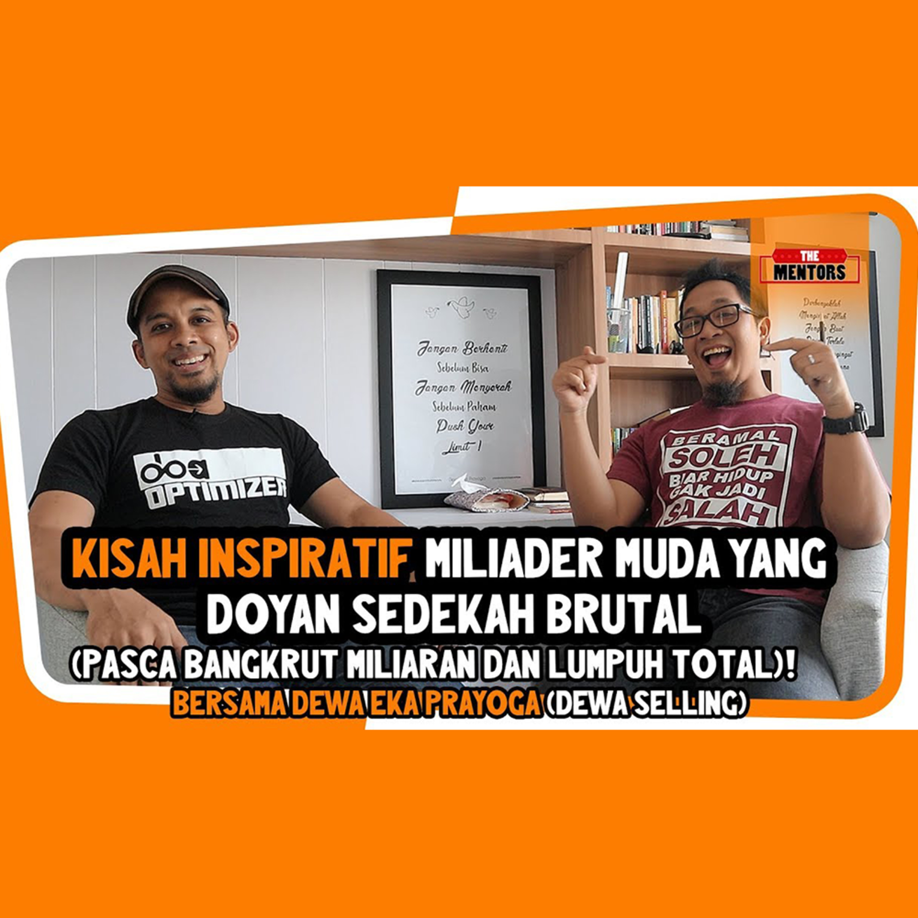 Kisah Inspiratif MILIARDER MUDA yang DOYAN SEDEKAH BRUTAL (Pasca BANGKRUT MILIARAN & LUMPUH TOTAL)❗ with Dewa Eka Prayoga