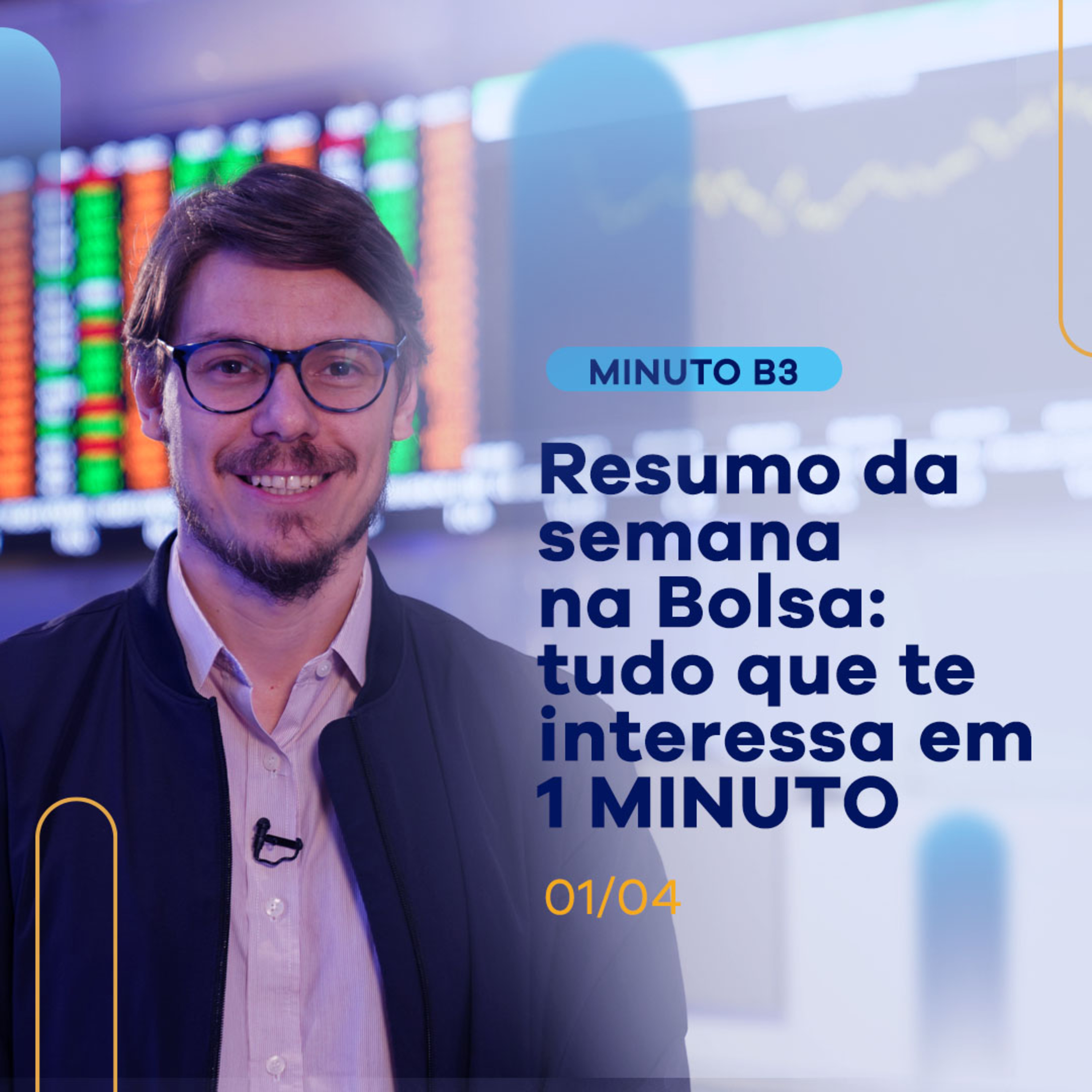 Saiba mais sobre o fundo que investe na internet do futuro - ESTREIA | Minuto B3 - 01/04 episode artwork