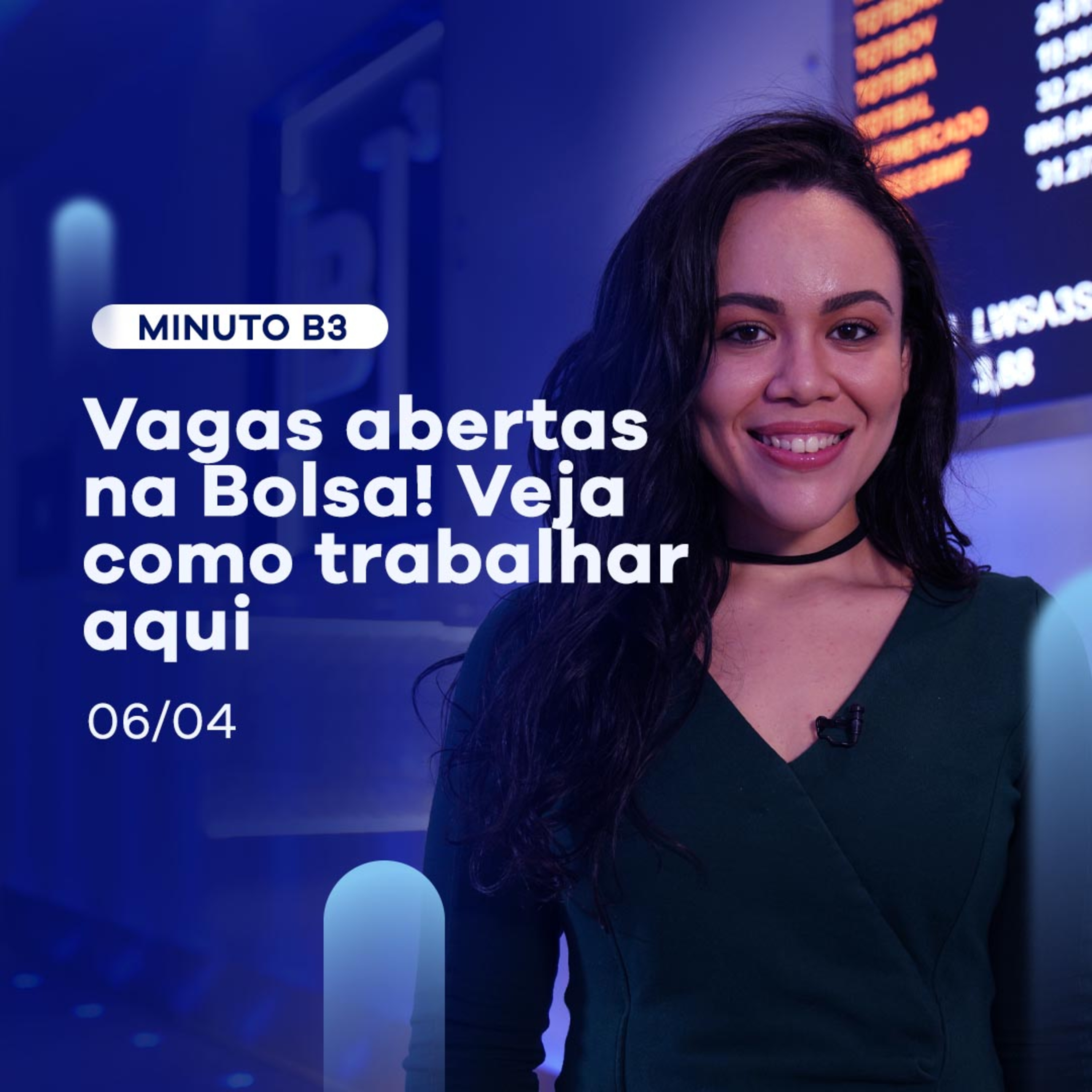 B3 ganha prêmio como uma das melhores empresas pra se desenvolver | Minuto B3 - 06/04 episode artwork