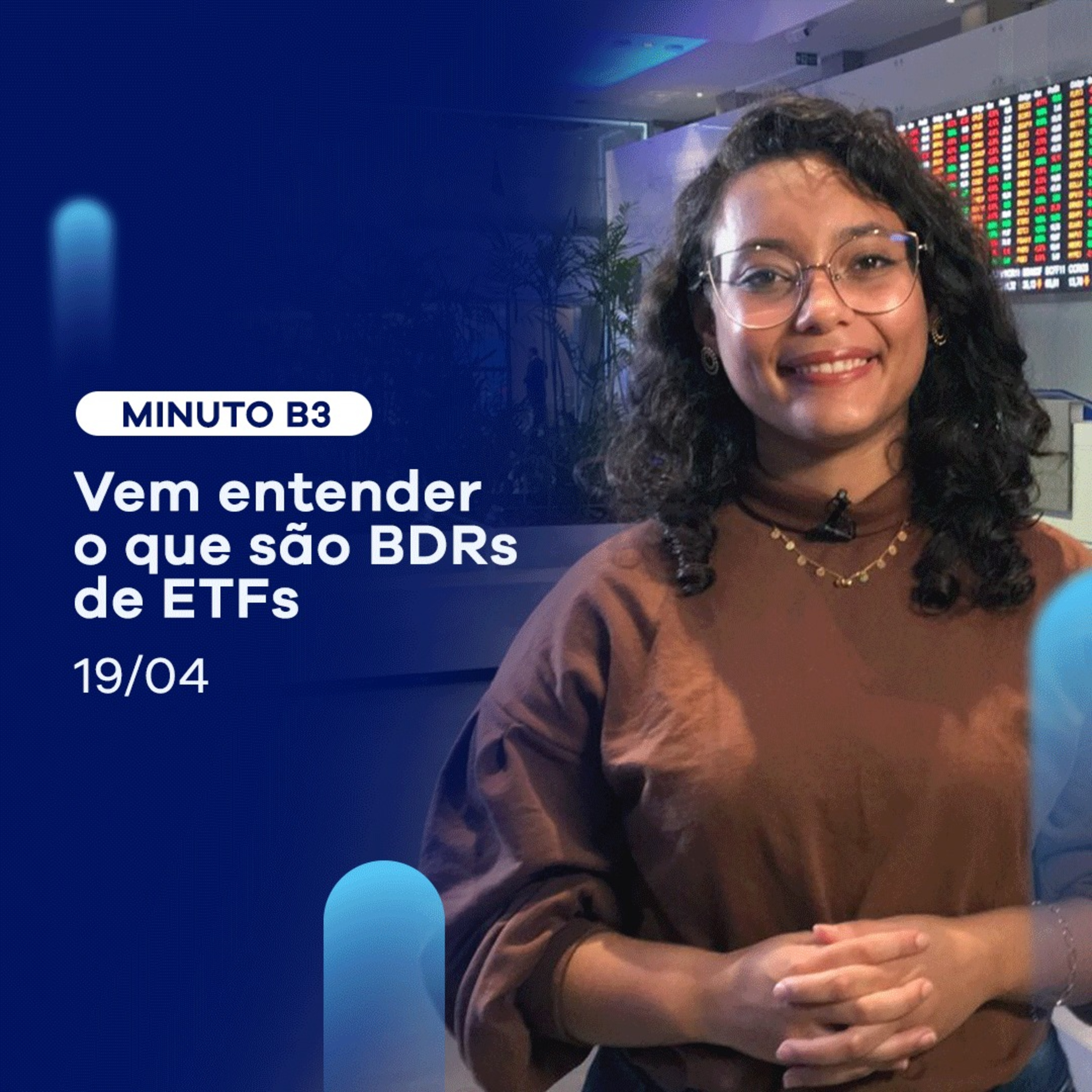 Os primeiros BDRs de ETFs da gestora Aberdeen chegam na B3. | Minuto B3 – 19/04/2022 episode artwork