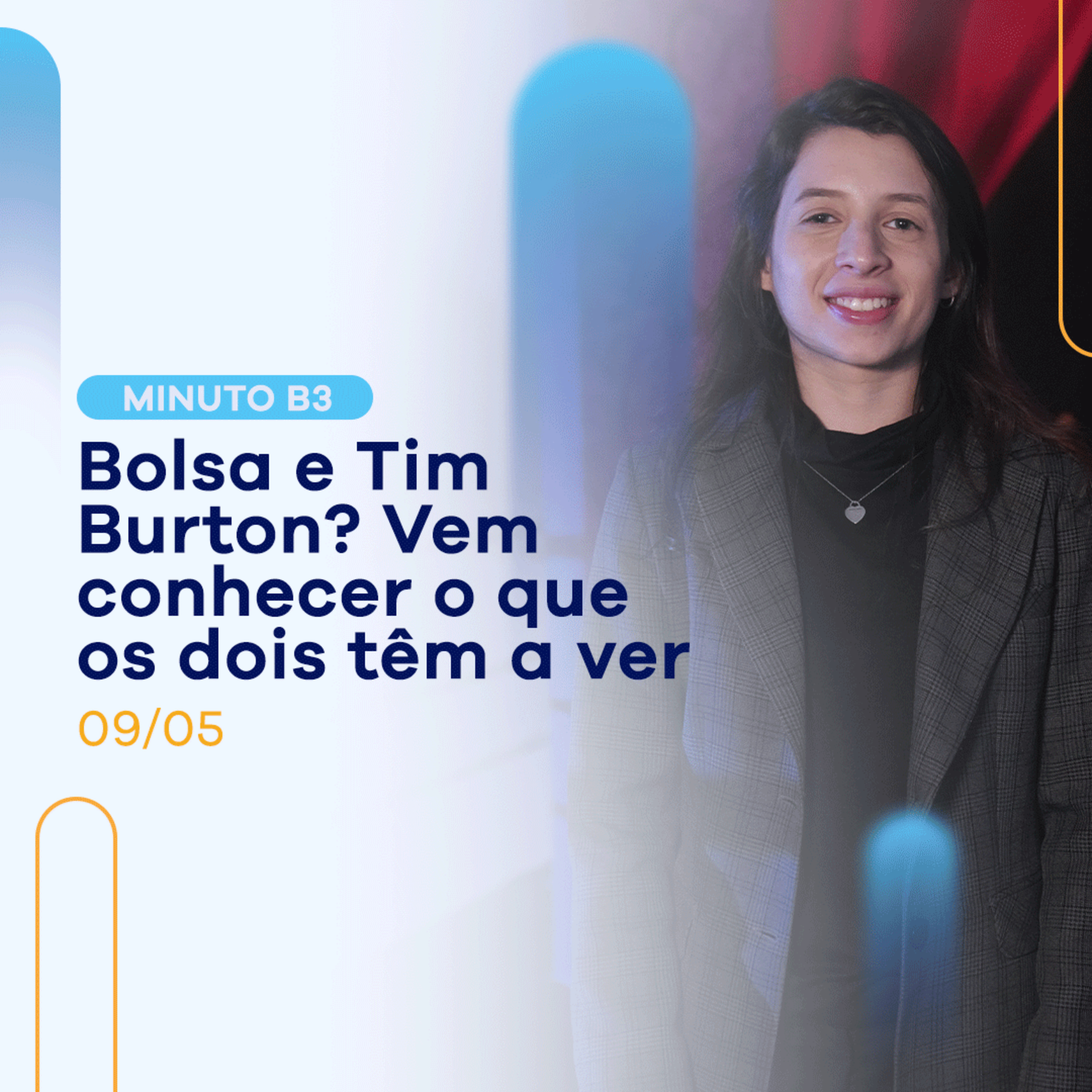 A Arte de Tim Burton: vem fazer um tour pela nova exposição do diretor | Minuto B3 - 09/05 episode artwork