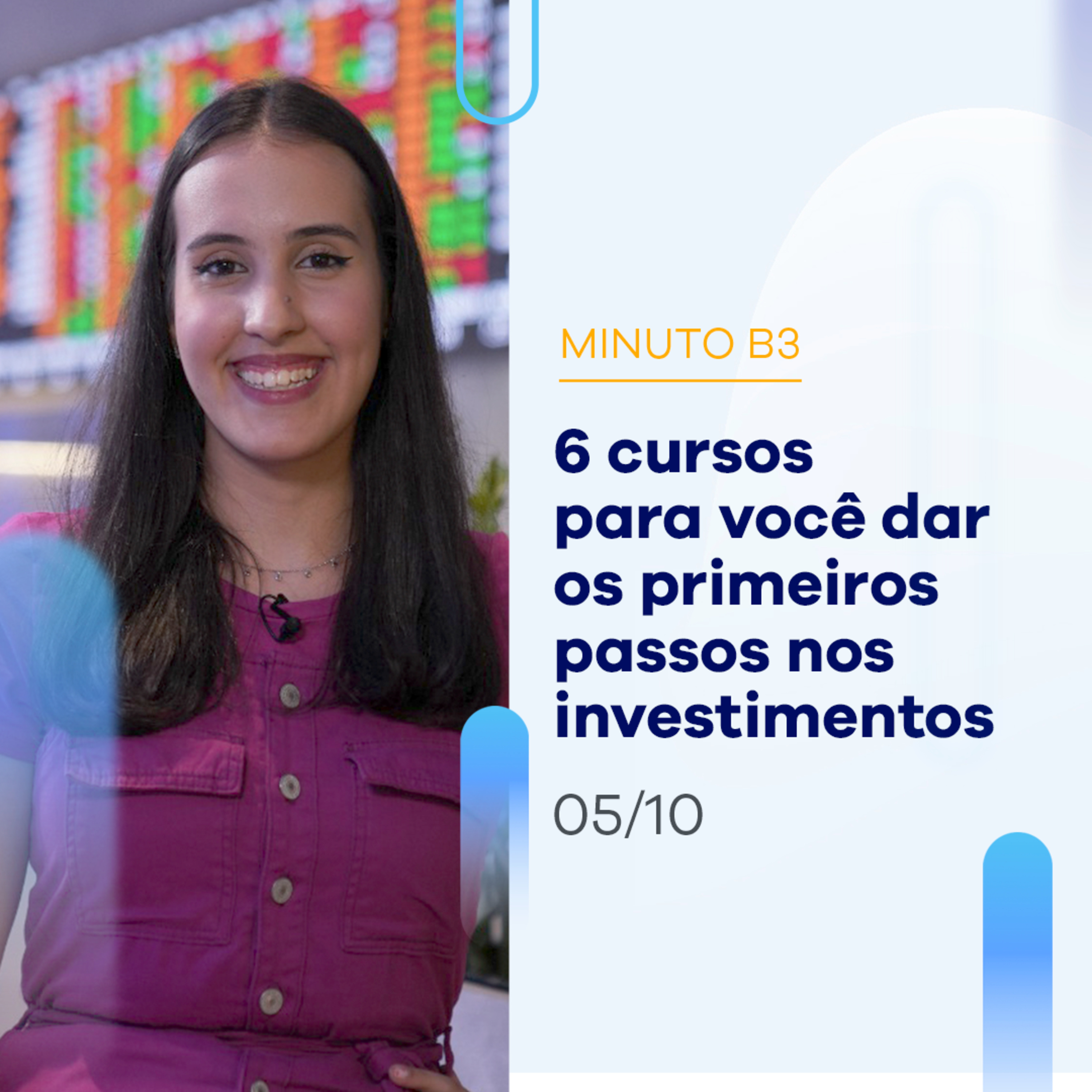 Dia da Educação Financeira: Selecionamos alguns cursos que vão te ajudar nos primeiros passos para investir episode artwork