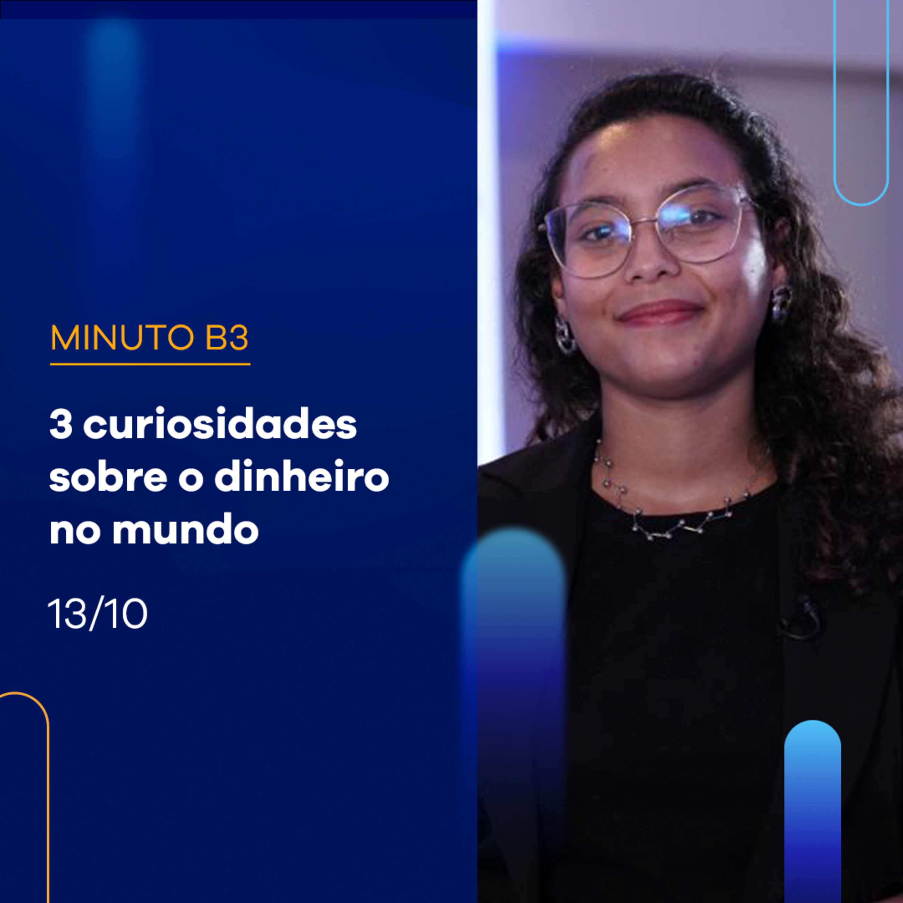 Hoje é o dia nacional do dinheiro. Confira com a gente 3 curiosidades sobre o dinheiro no mundo. episode artwork