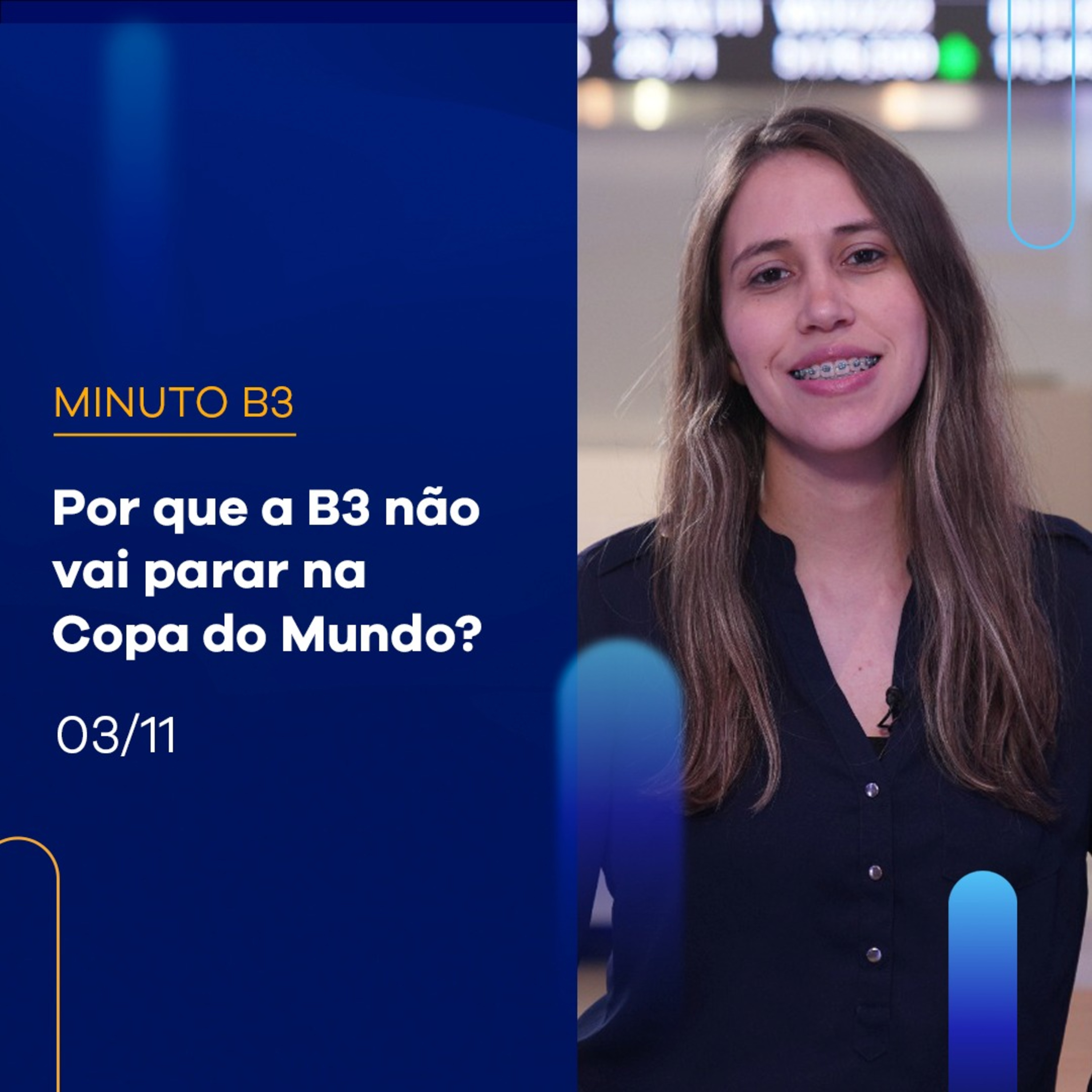 B3 não vai parar na Copa: saiba o horário e o porquê. episode artwork