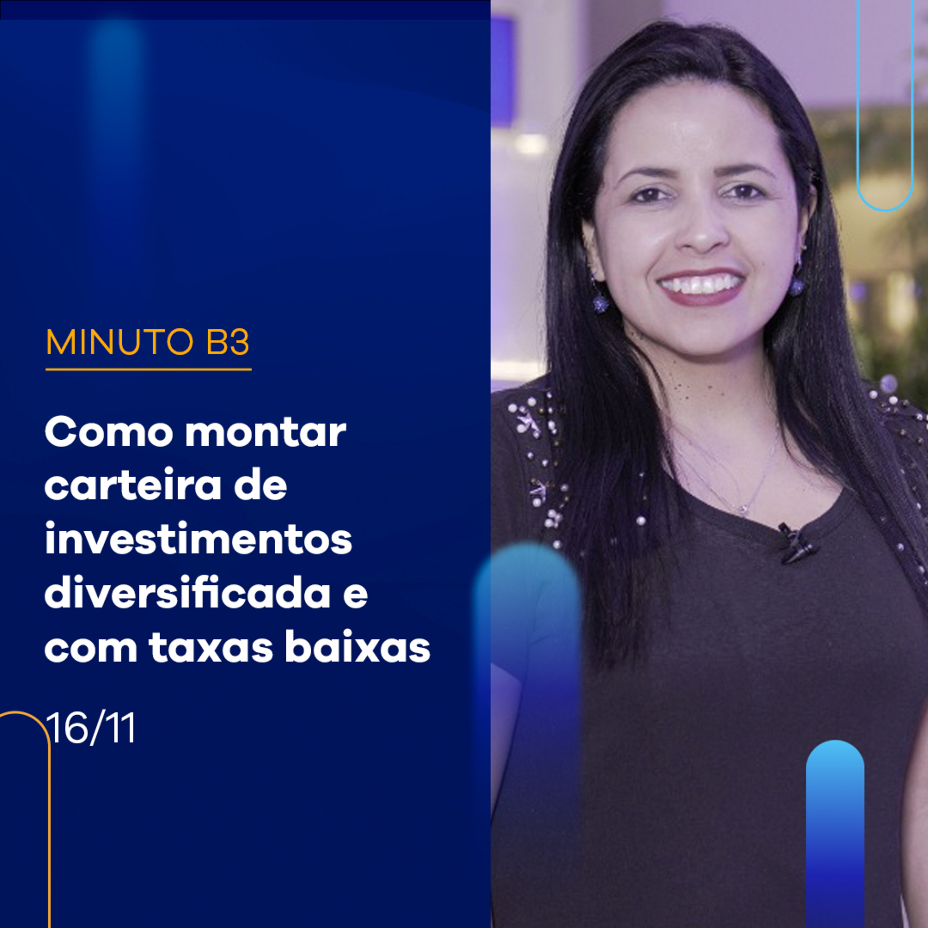 Curso grátis da bolsa do Brasil ensina a investir em vários países | Minuto B3 - 16/11 episode artwork