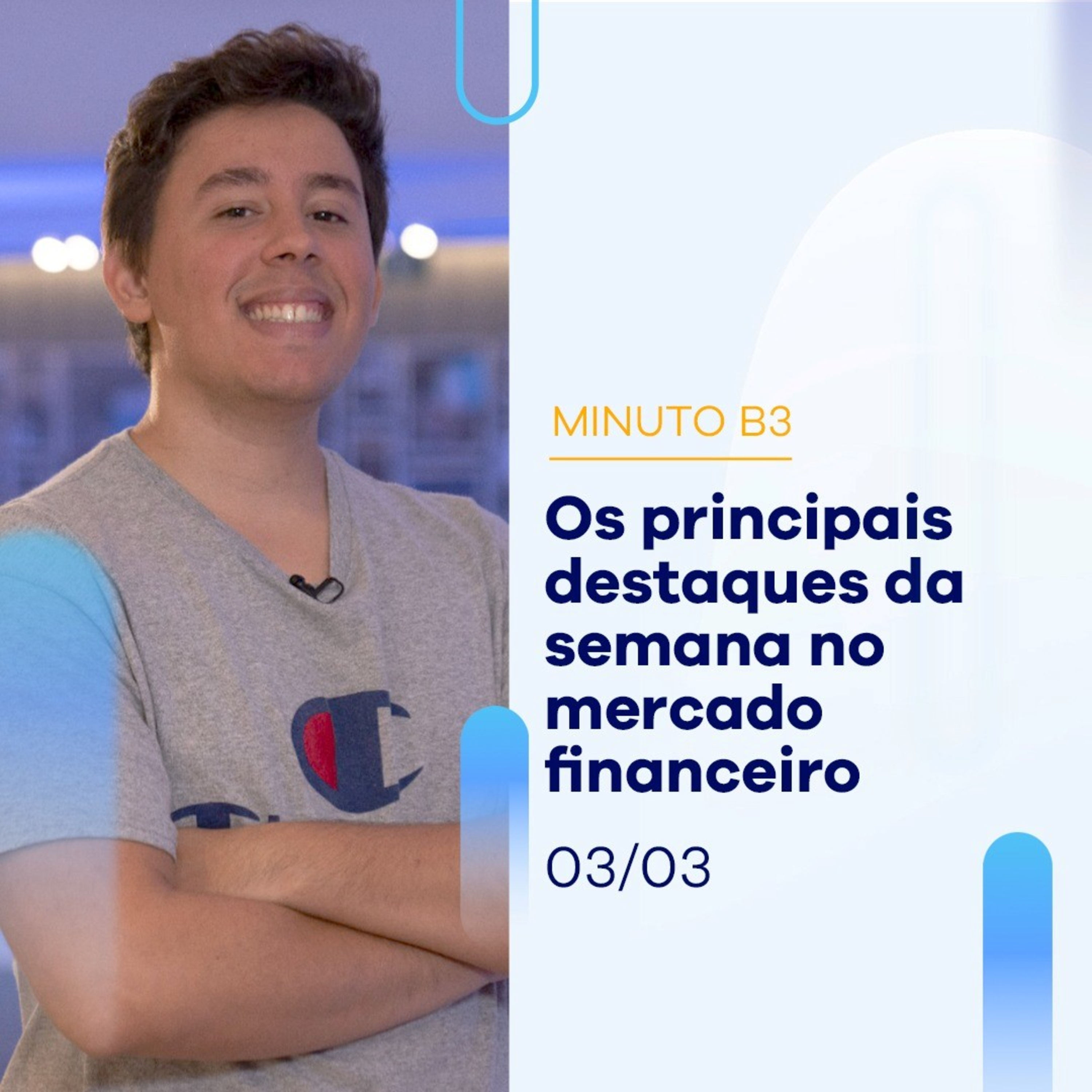 Ibovespa fechou a dia com alta de 0,52% | MINUTO B3 03-03 episode artwork