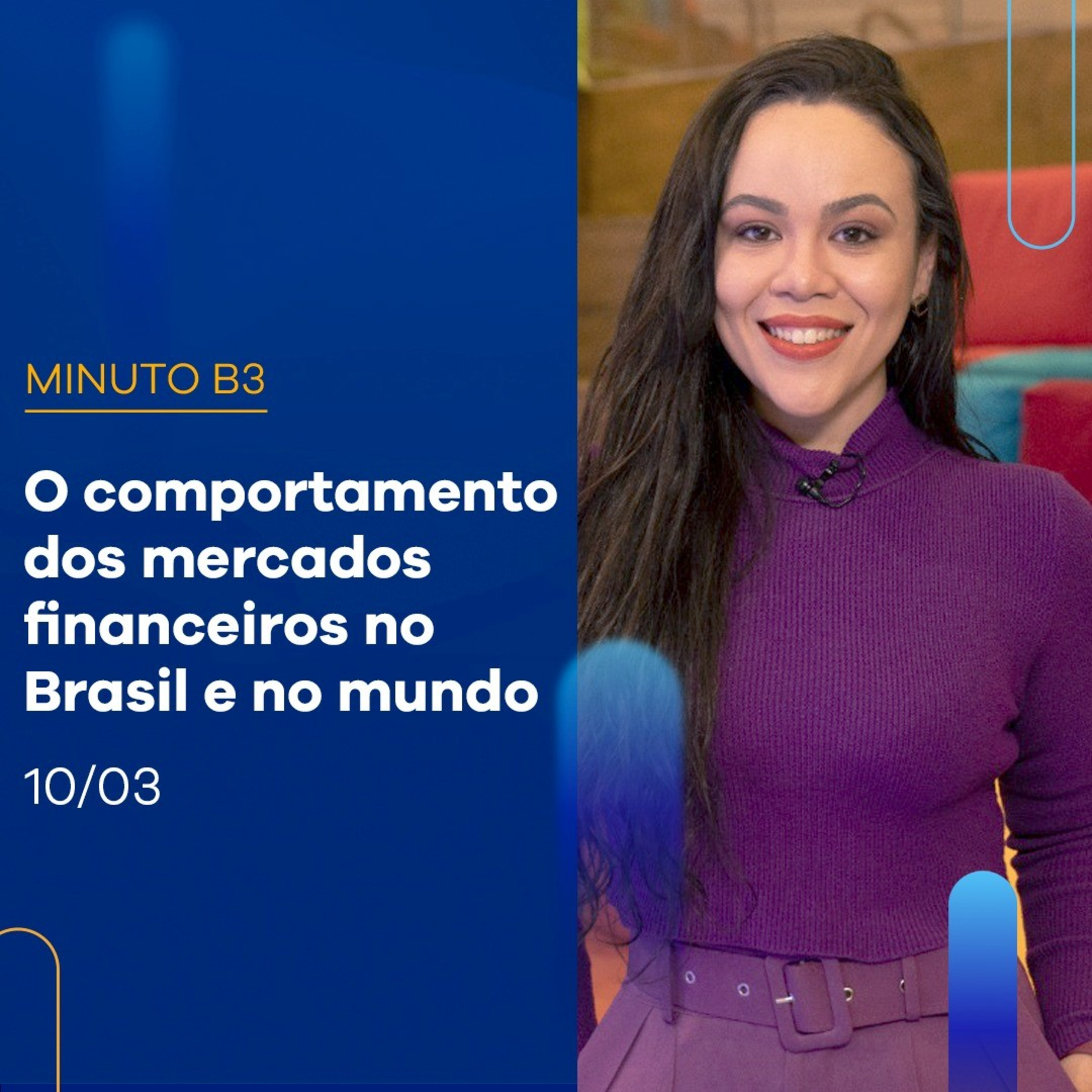 Ibovespa fechou o dia com baixa de -1,38% | MINUTO B3 10-03 episode artwork