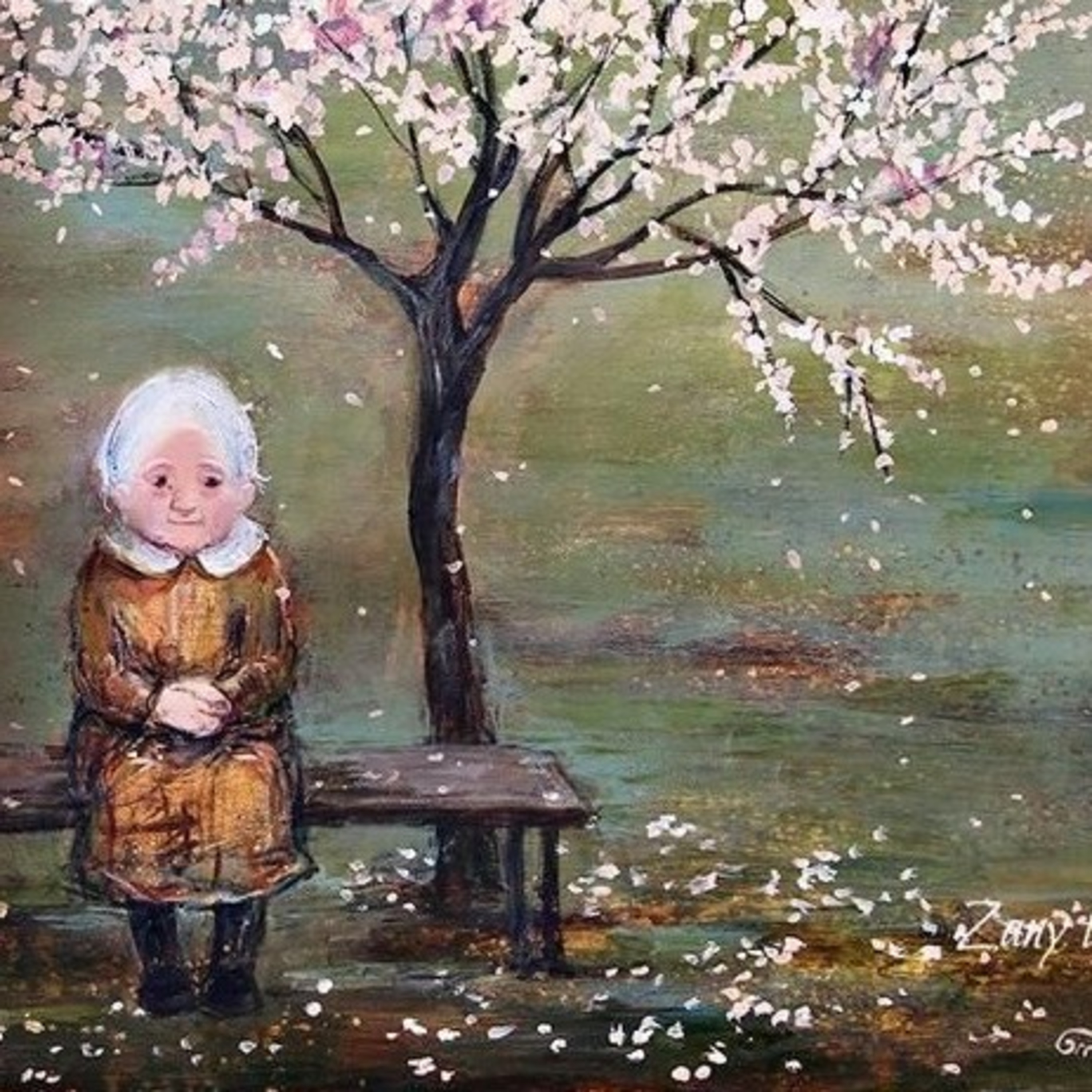 A sós com a poesia.