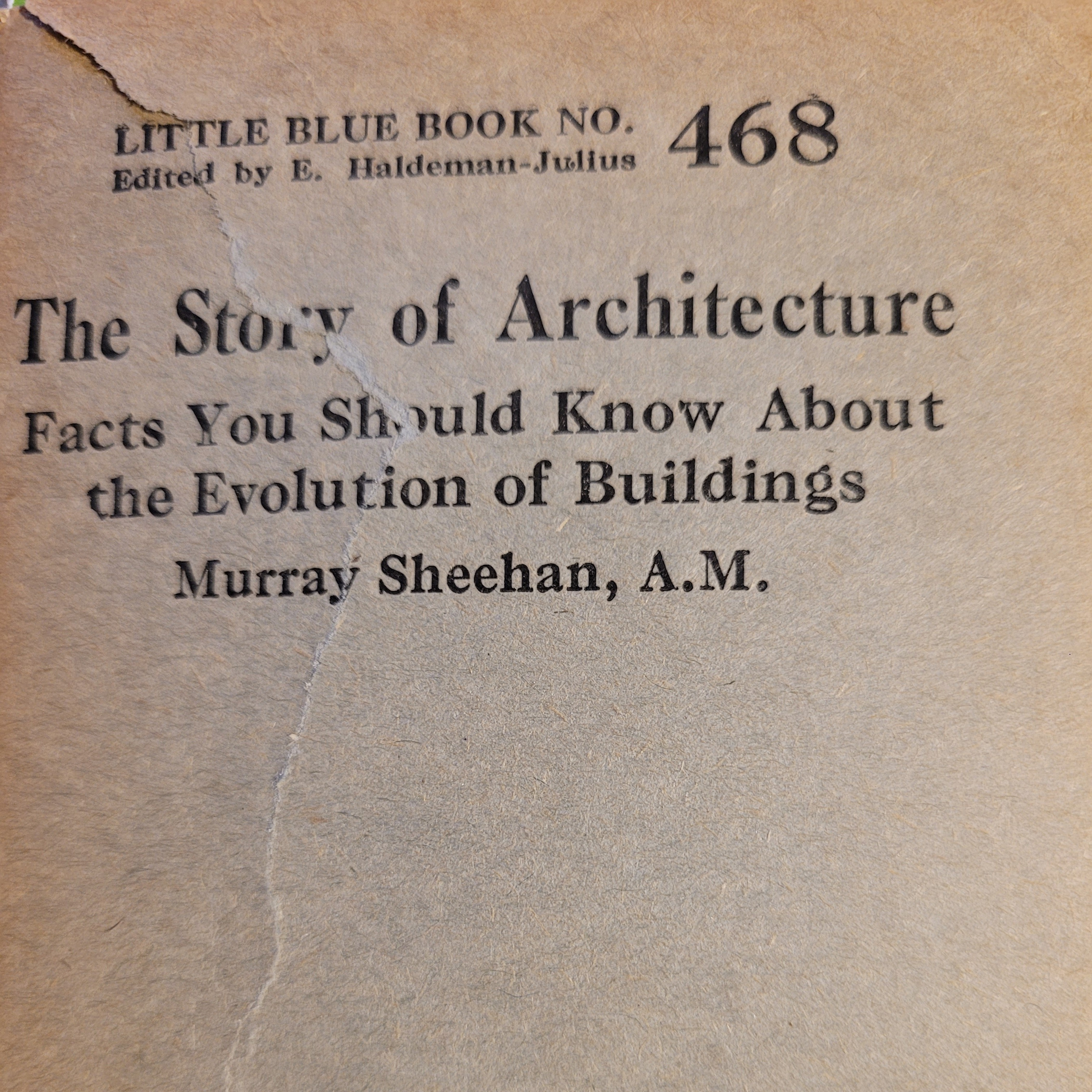 The Story of Architecture. Number 468 part 1 episode artwork