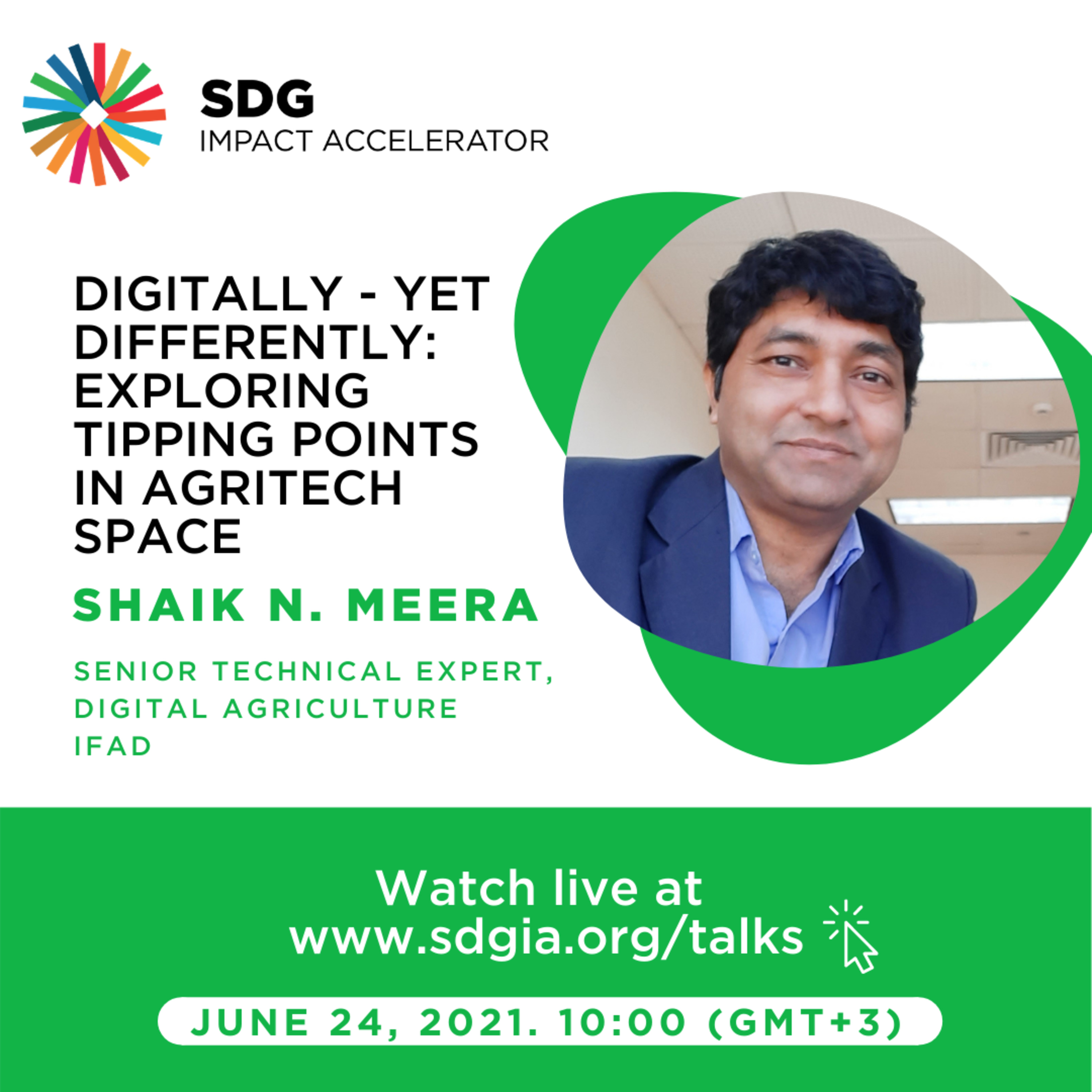 Digitally Yet Differently Exploring Tipping Points in AgriTech Space by Shaik N. Meera episode artwork