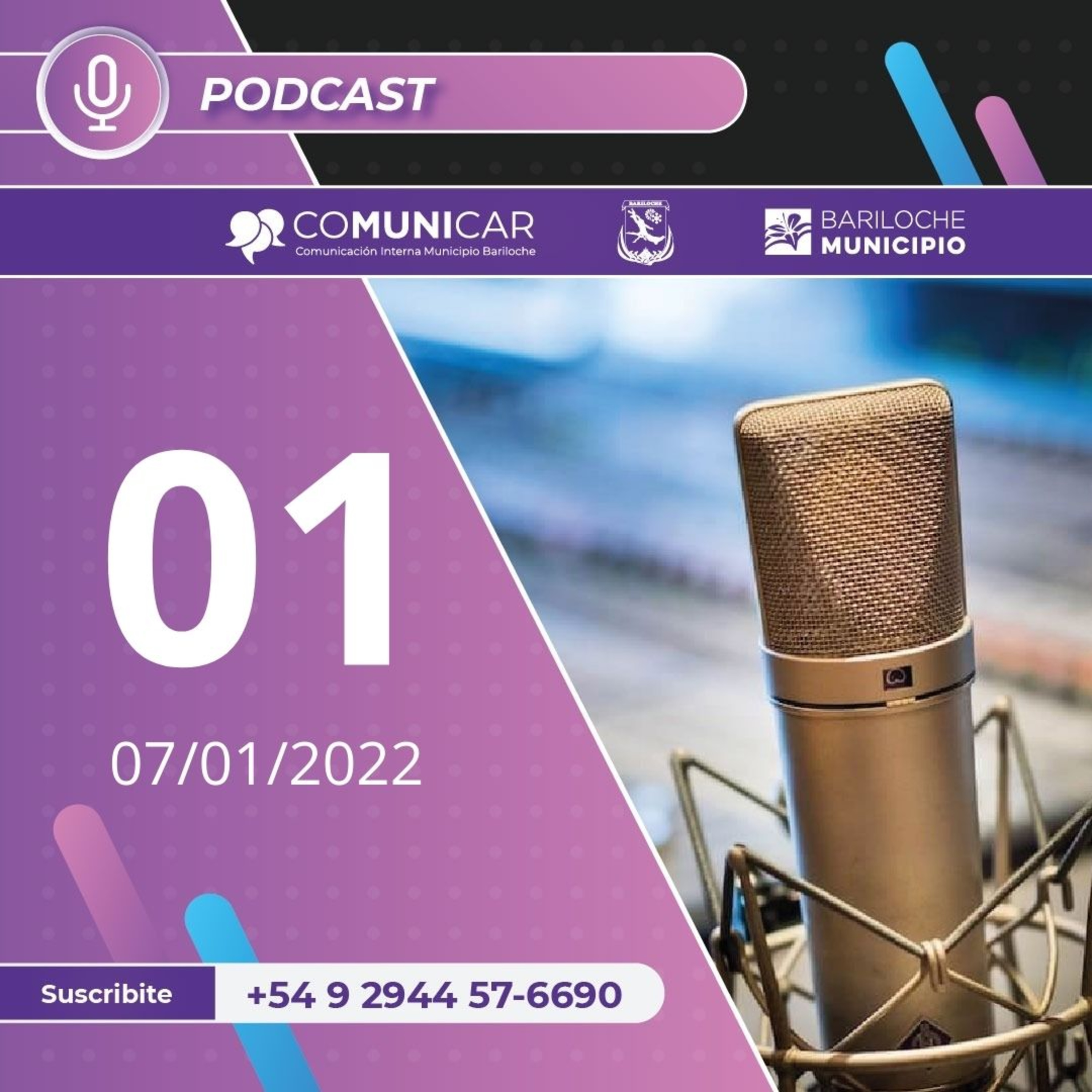 CoMUNIcar podcast para personal municipal de San Carlos de Bariloche