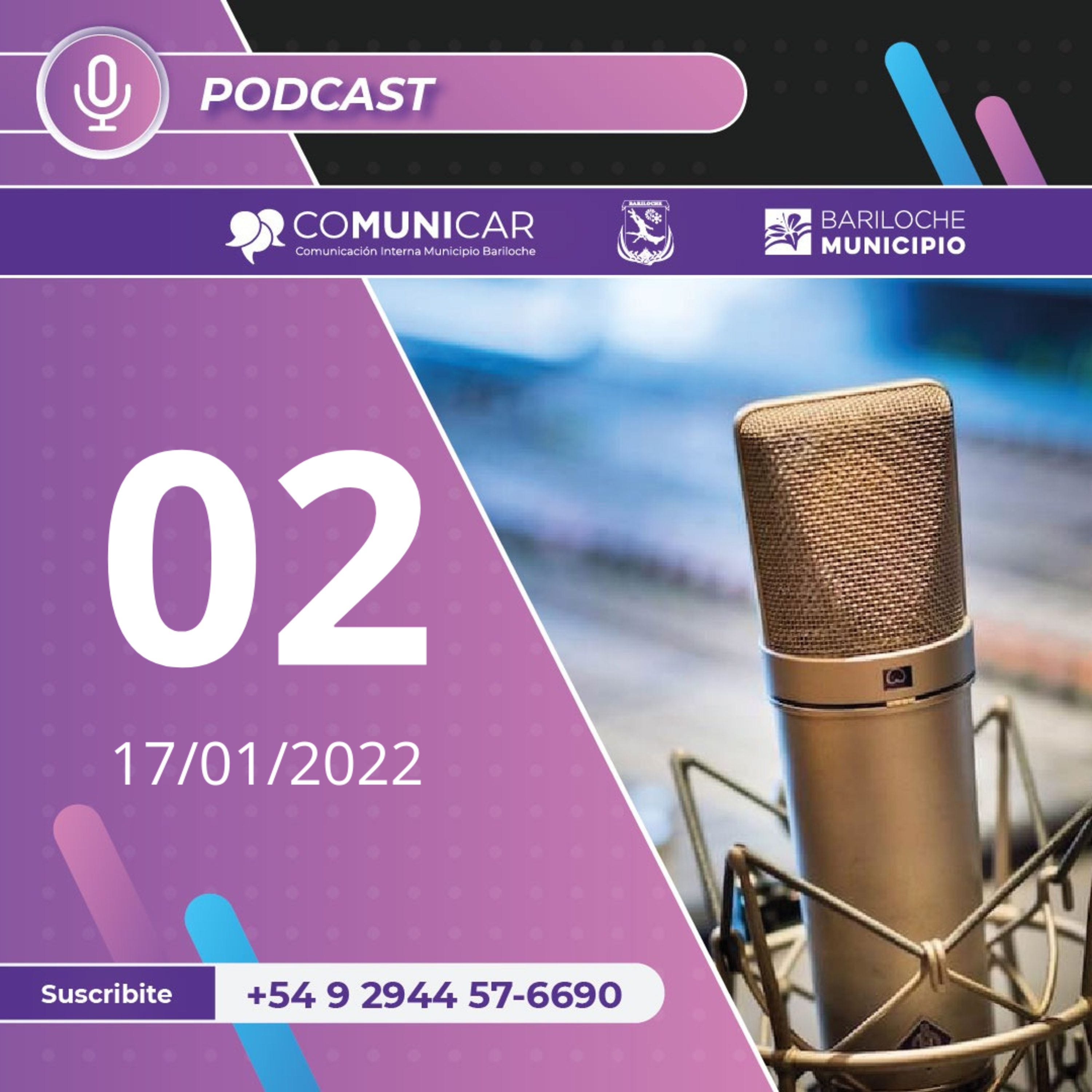 CoMUNIcar podcast para personal municipal de San Carlos de Bariloche