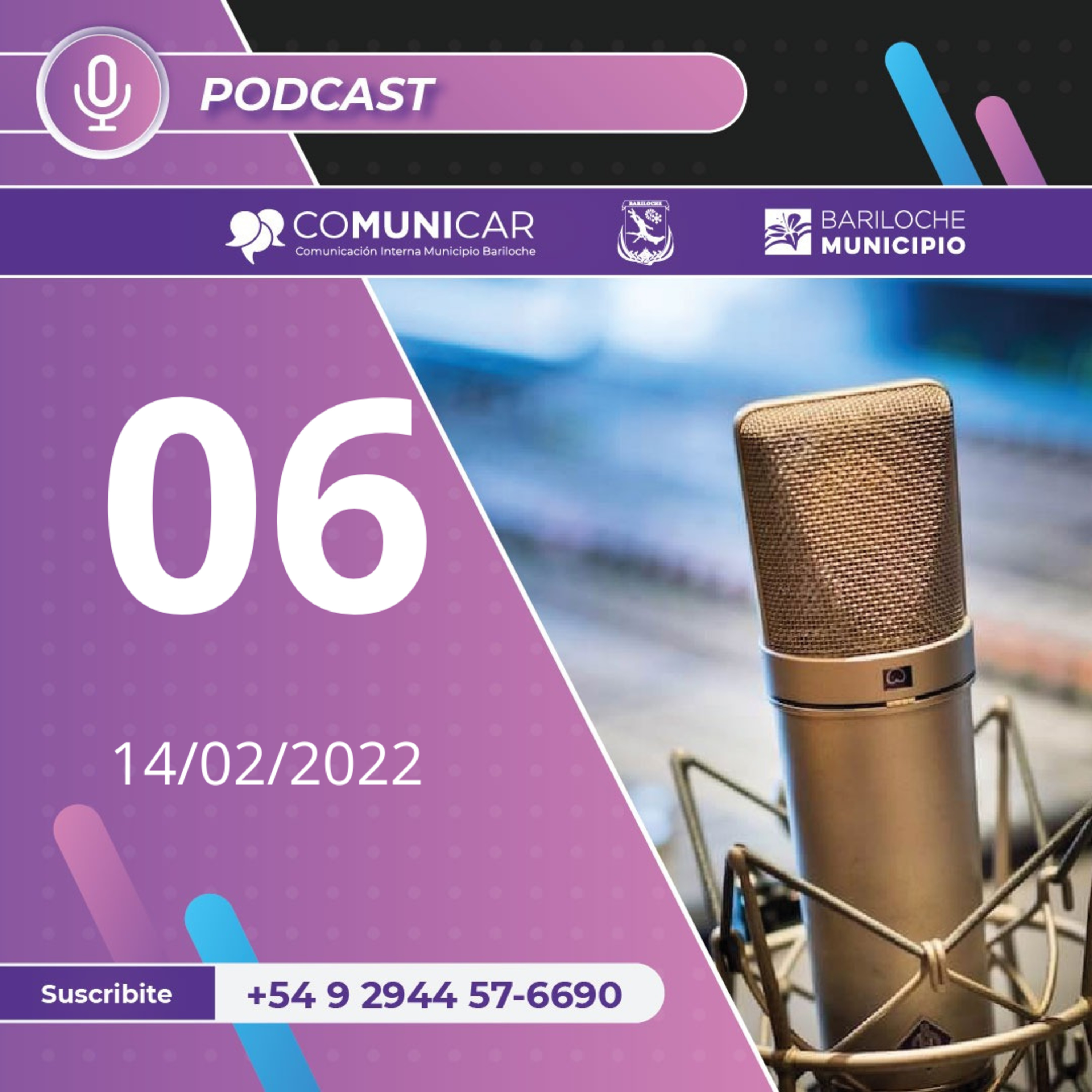 CoMUNIcar podcast para personal municipal de San Carlos de Bariloche