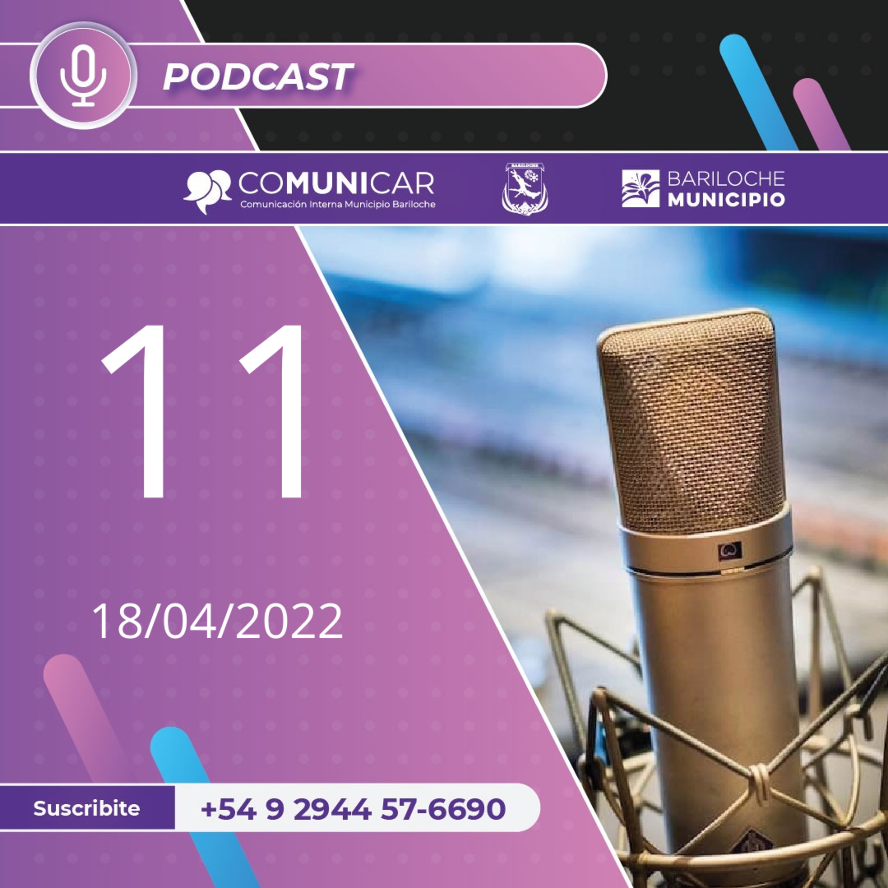 CoMUNIcar podcast para personal municipal de San Carlos de Bariloche
