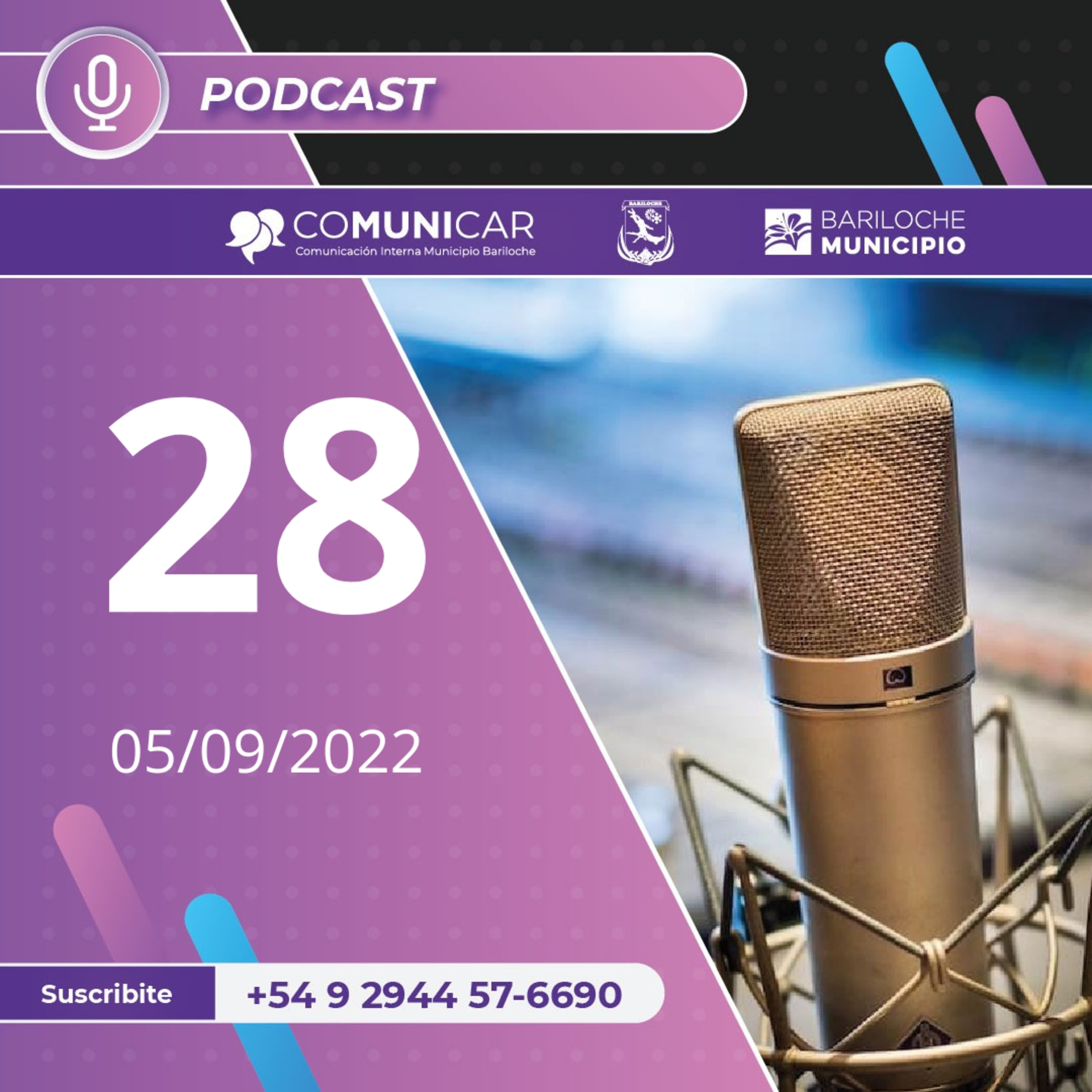 CoMUNIcar podcast para personal municipal de San Carlos de Bariloche