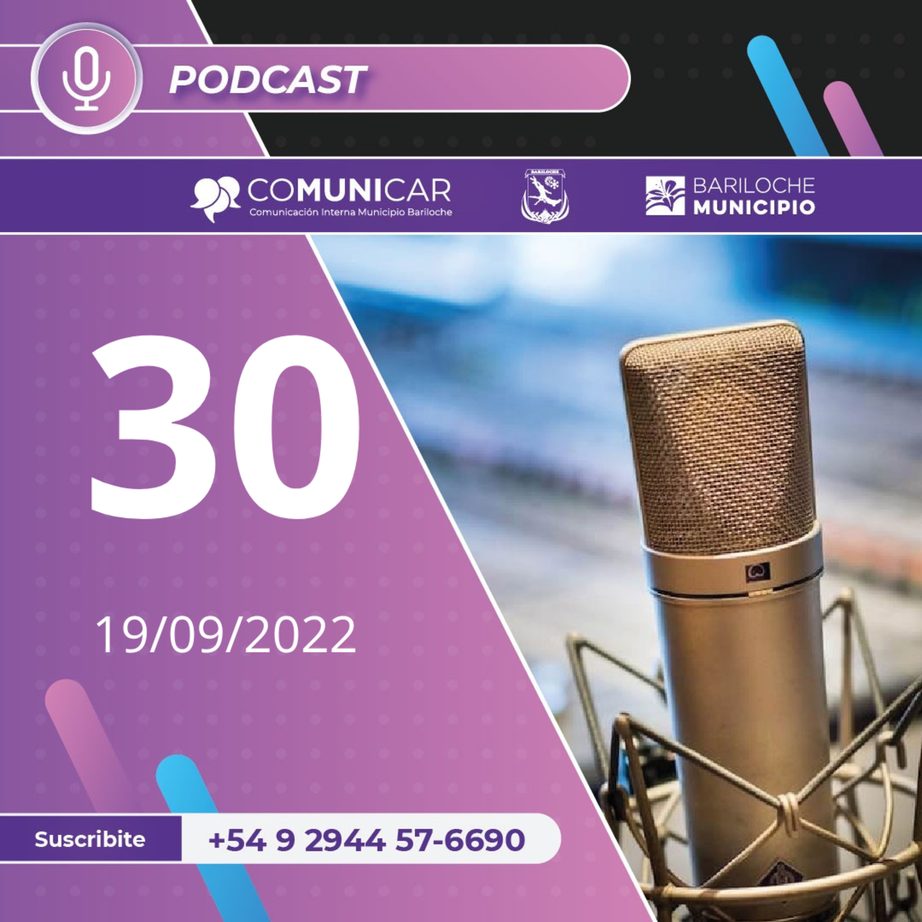 CoMUNIcar podcast para personal municipal de San Carlos de Bariloche