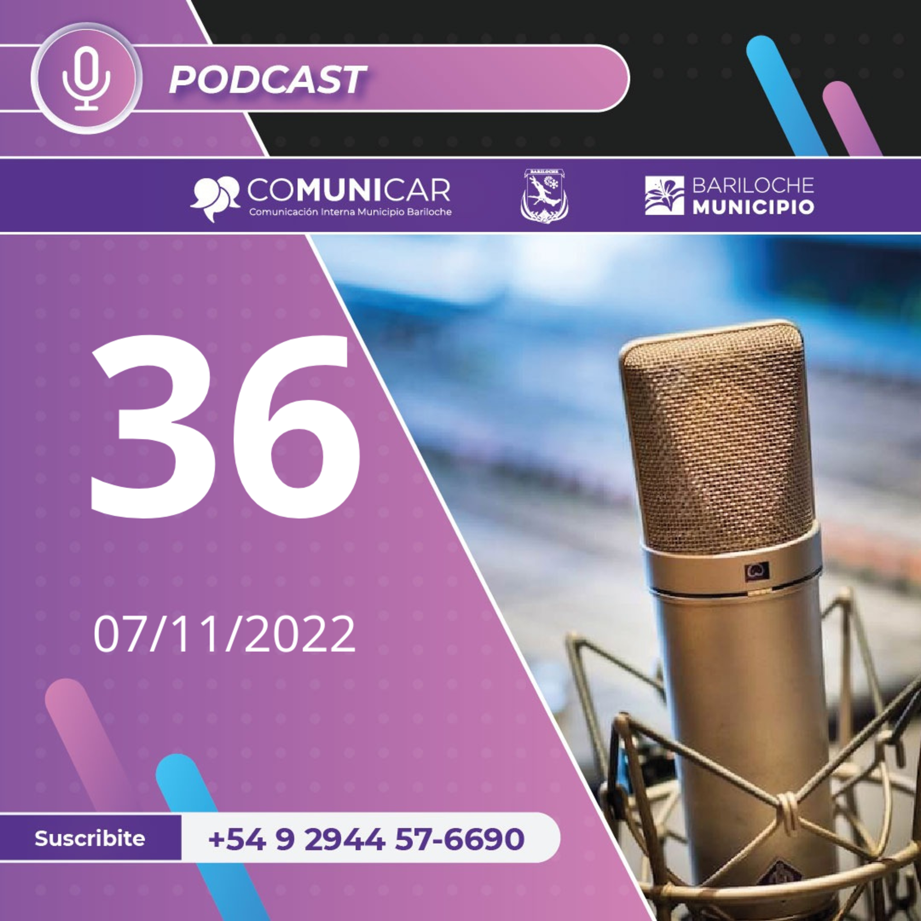 CoMUNIcar podcast para personal municipal de San Carlos de Bariloche