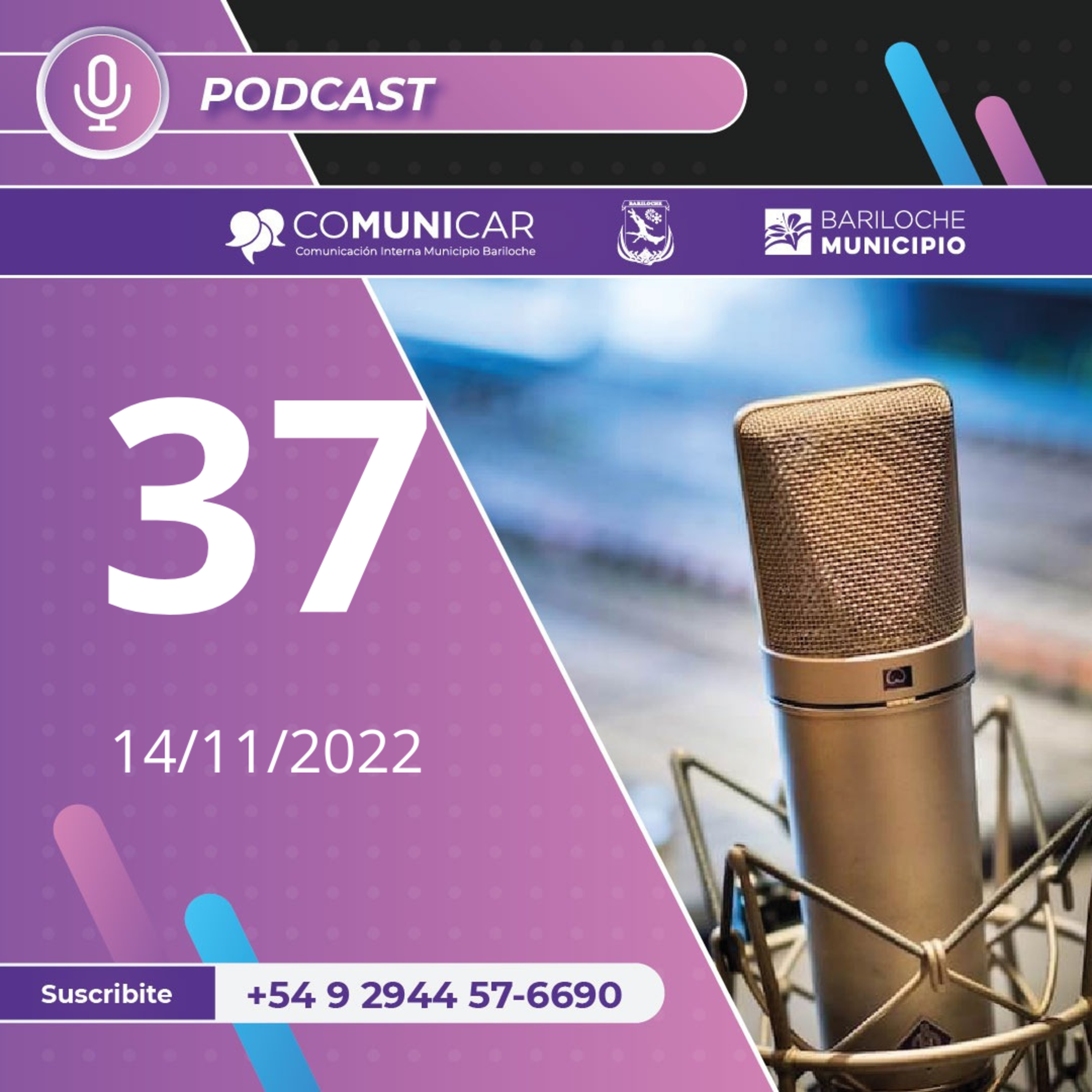 CoMUNIcar podcast para personal municipal de San Carlos de Bariloche