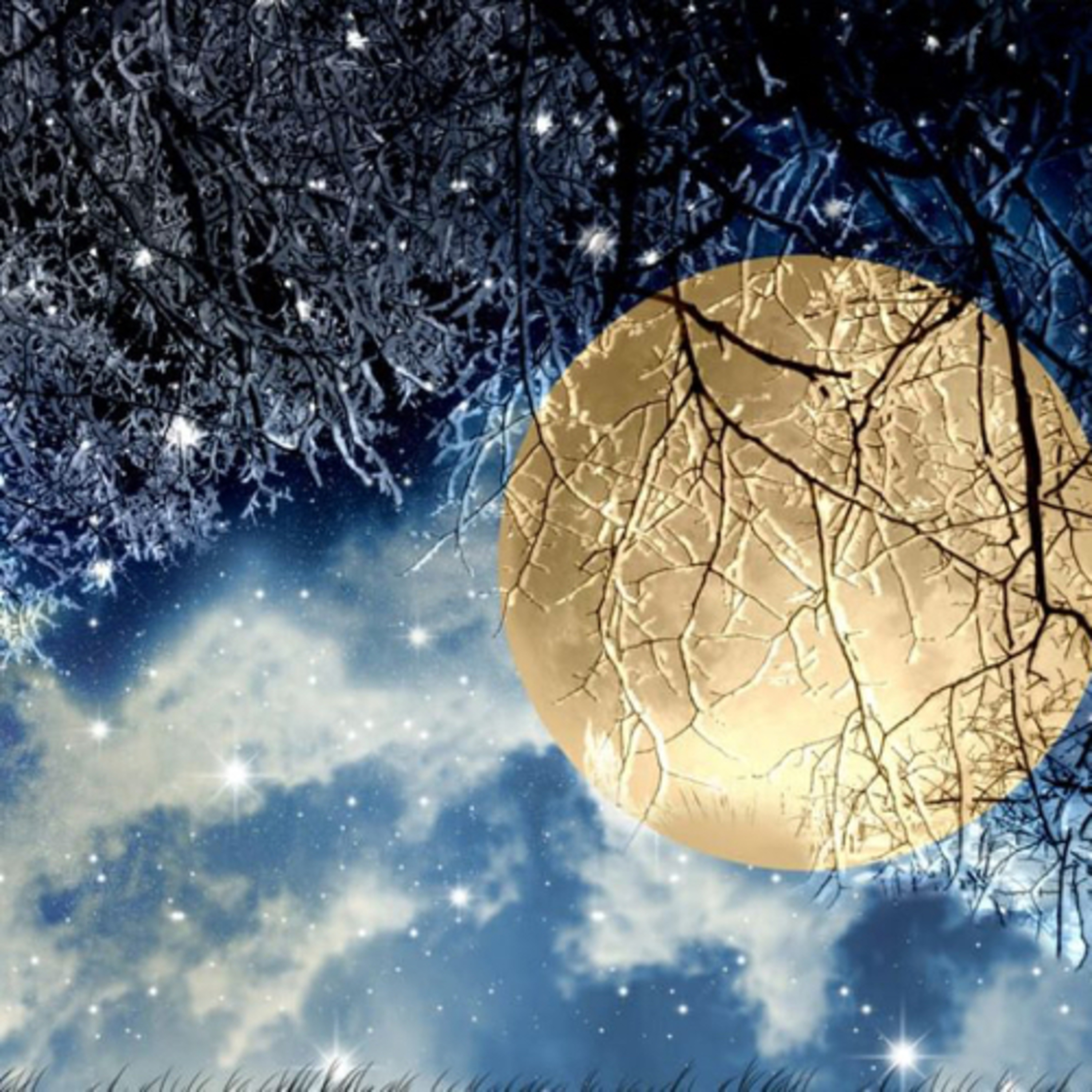 Heart Warming Full Snow Moon Guided Meditation