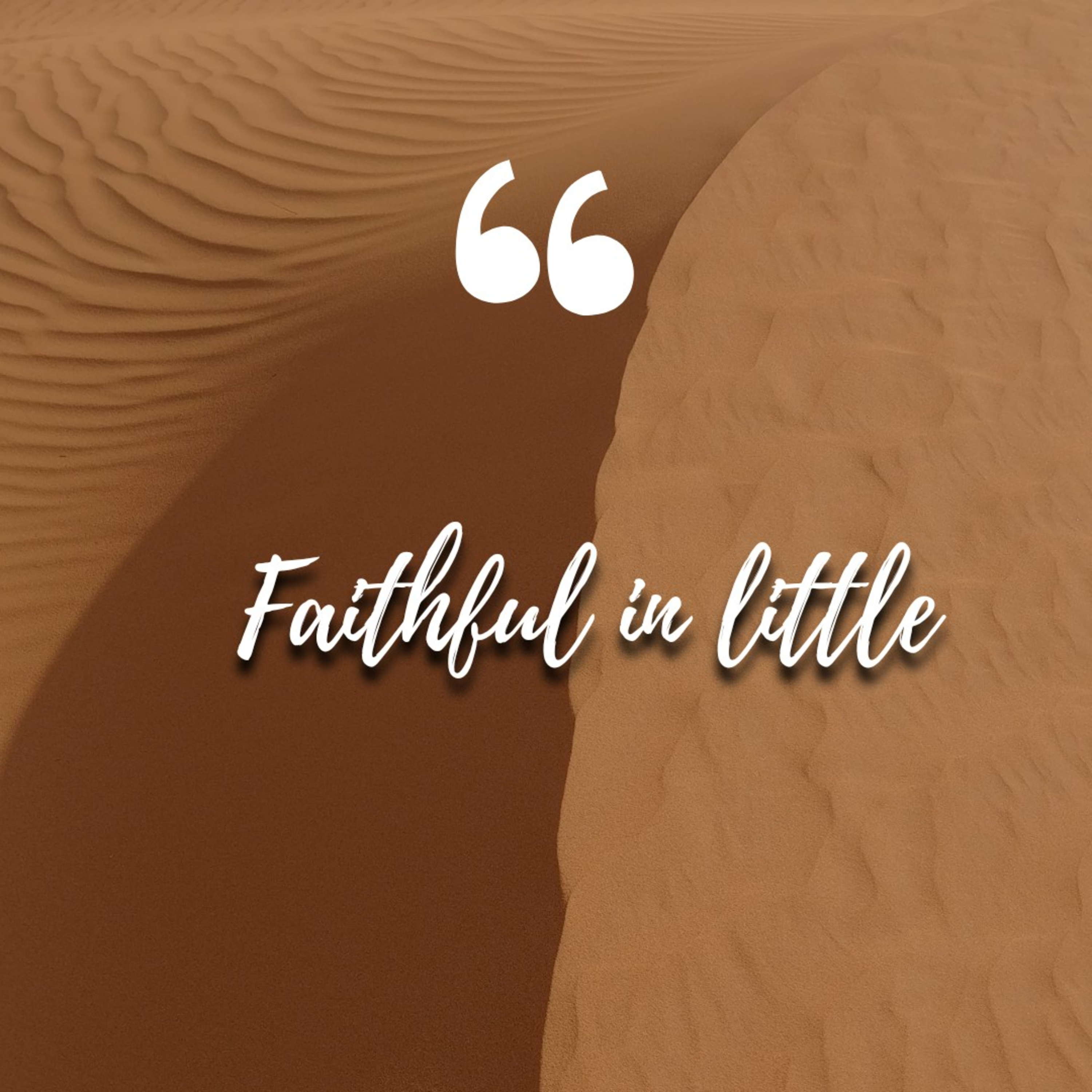 FAITHFUL IN LITTLE: MY TWO CENTS 🪙 episode artwork