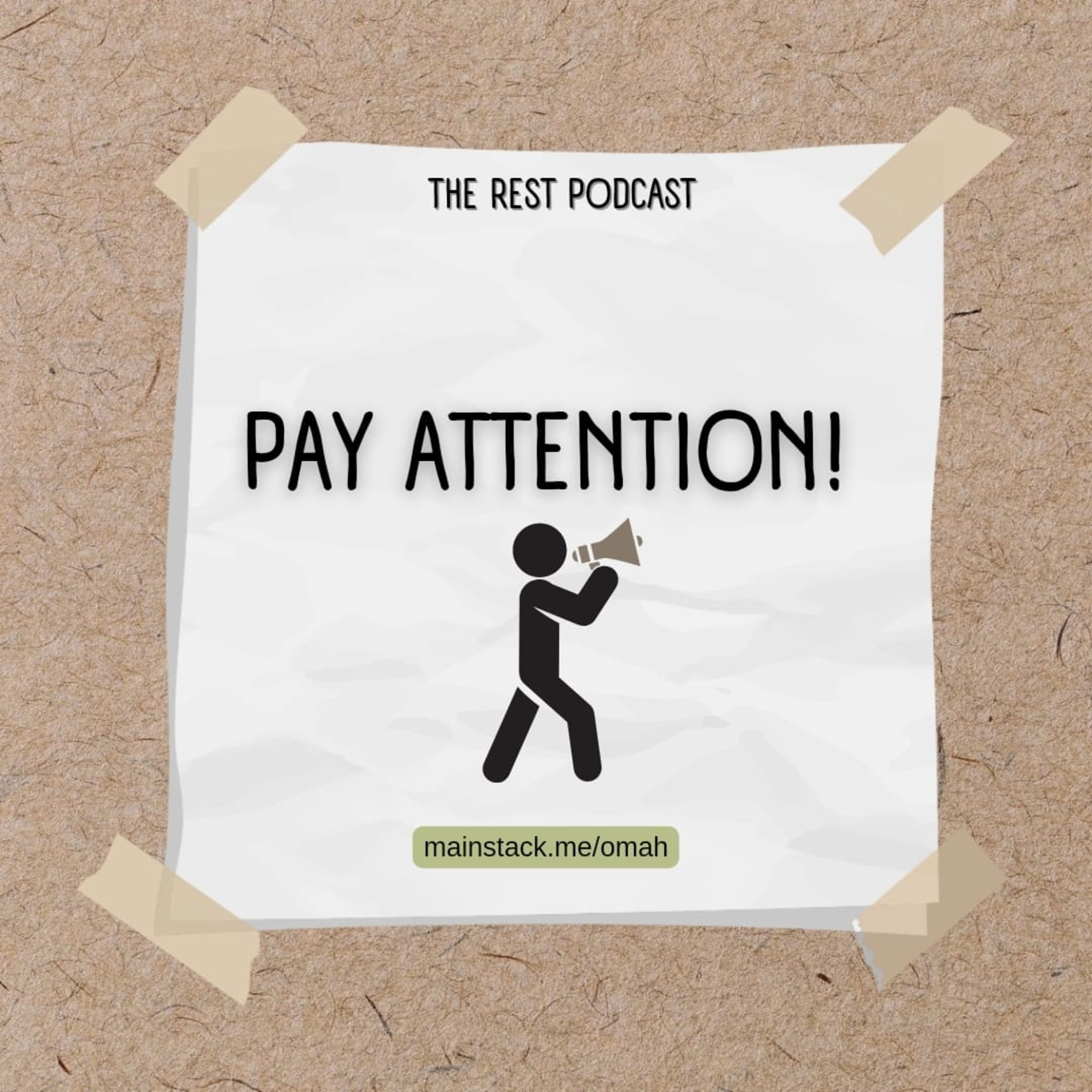PAY ATTENTION! 📍 episode artwork