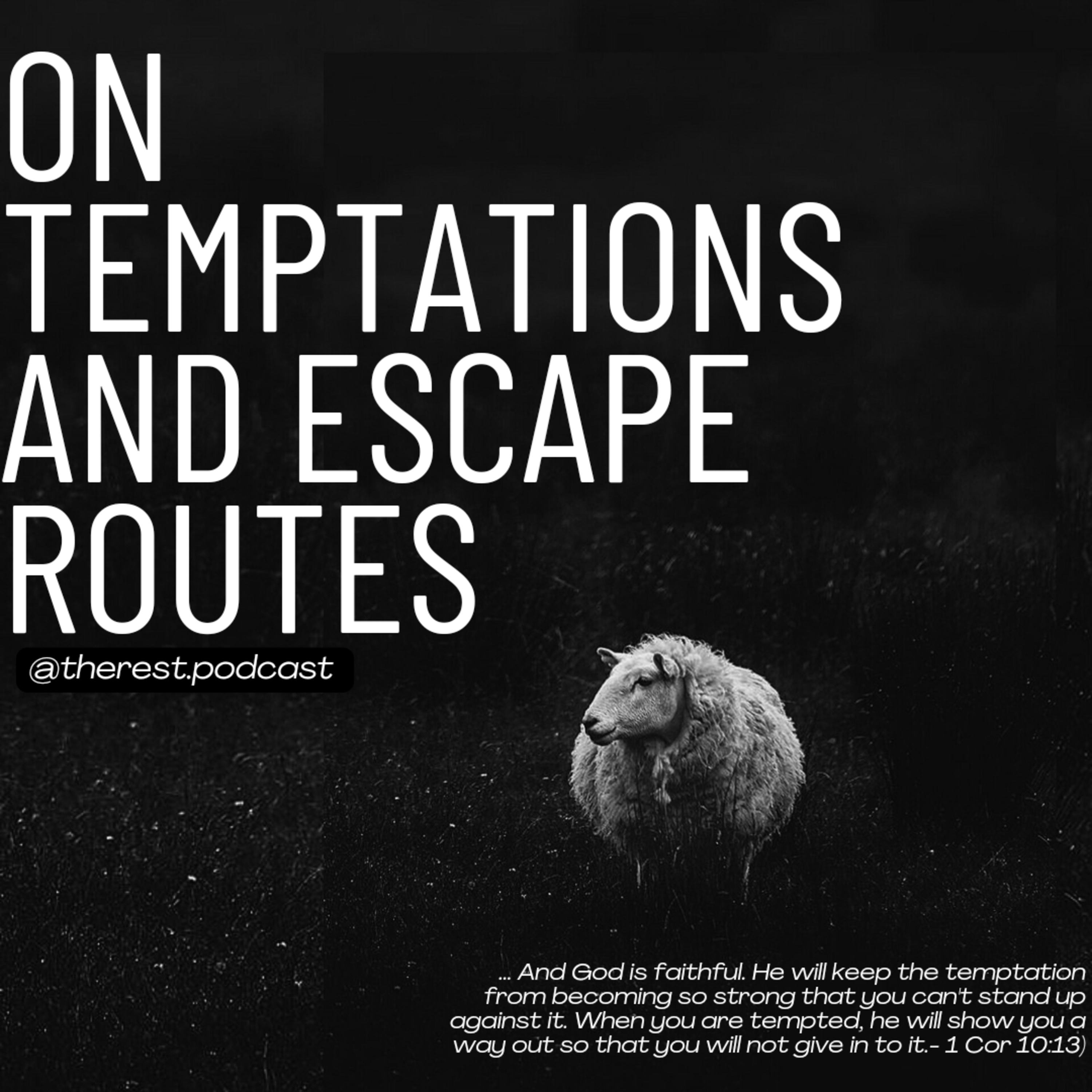 ON TEMPTATIONS AND ESCAPE ROUTES 🚦 episode artwork