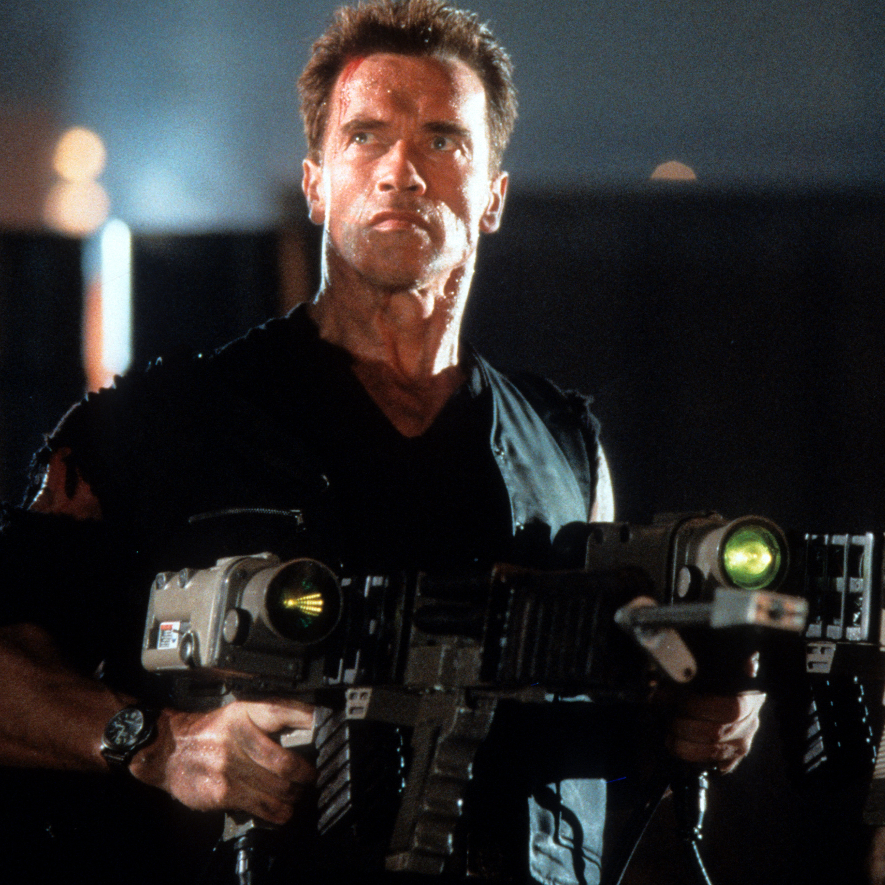 Allegendly Presents - The Nerd Brew: The Best Arnold Schwarzenegger Shootouts In Movies episode artwork