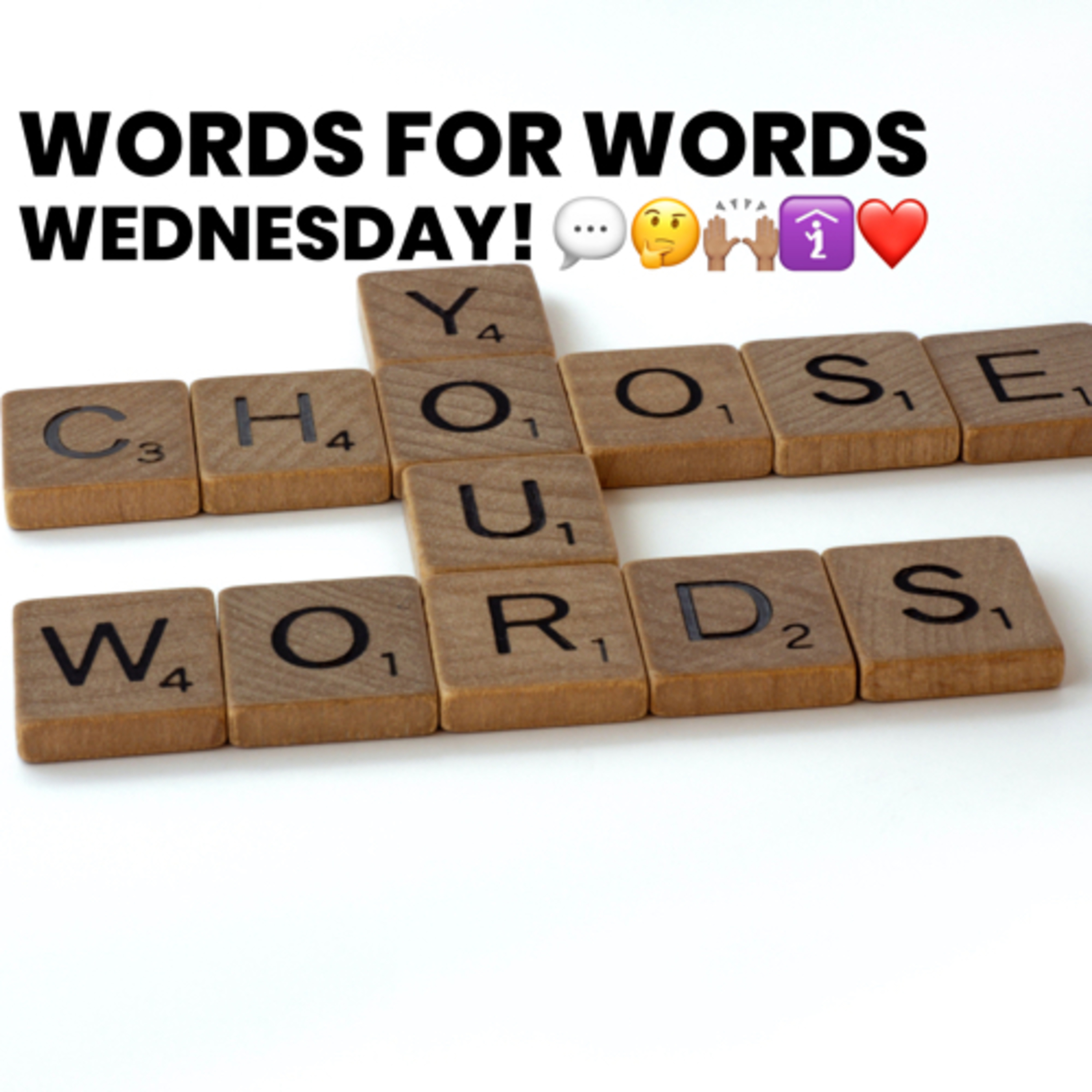 WORDS 💬 for WORDS 🗣🙊🙇🏽‍♀️ℹ️🤔❤️ WEDNESDAY!  episode artwork
