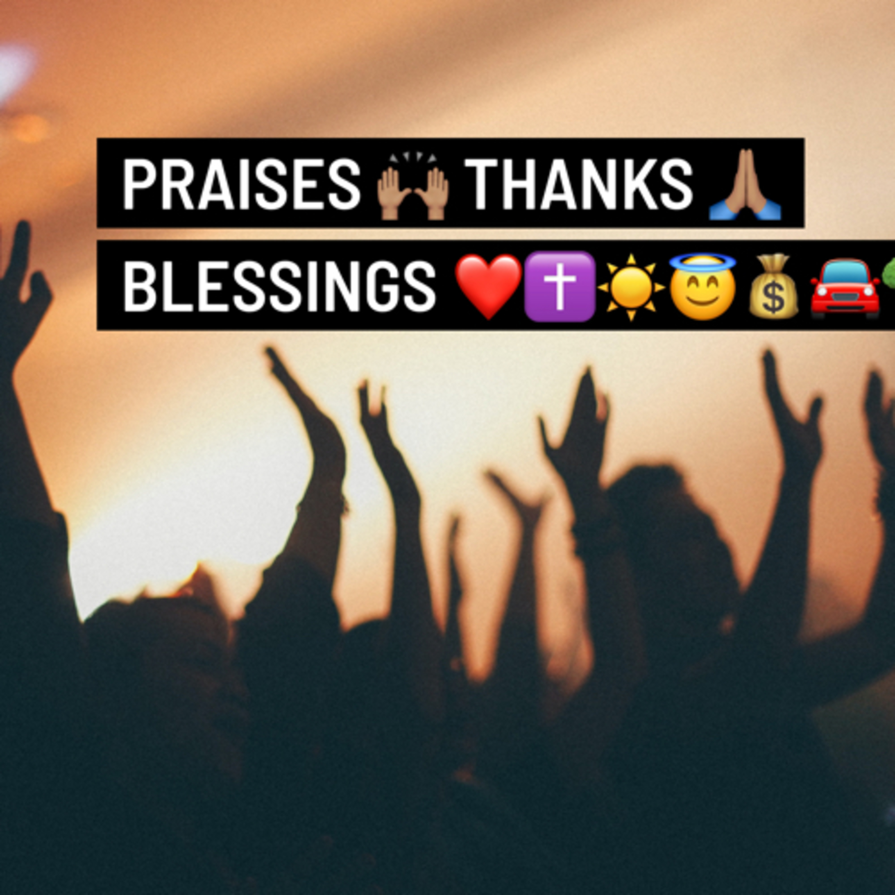 GIVE THANKS 🙏🏽 & PRAISE 🙌🏽 & RECEIVE YOUR BLESSINGS ℹ️💰🚘🏡❤️😇✈️✝️🚪📚💤☀️ episode artwork