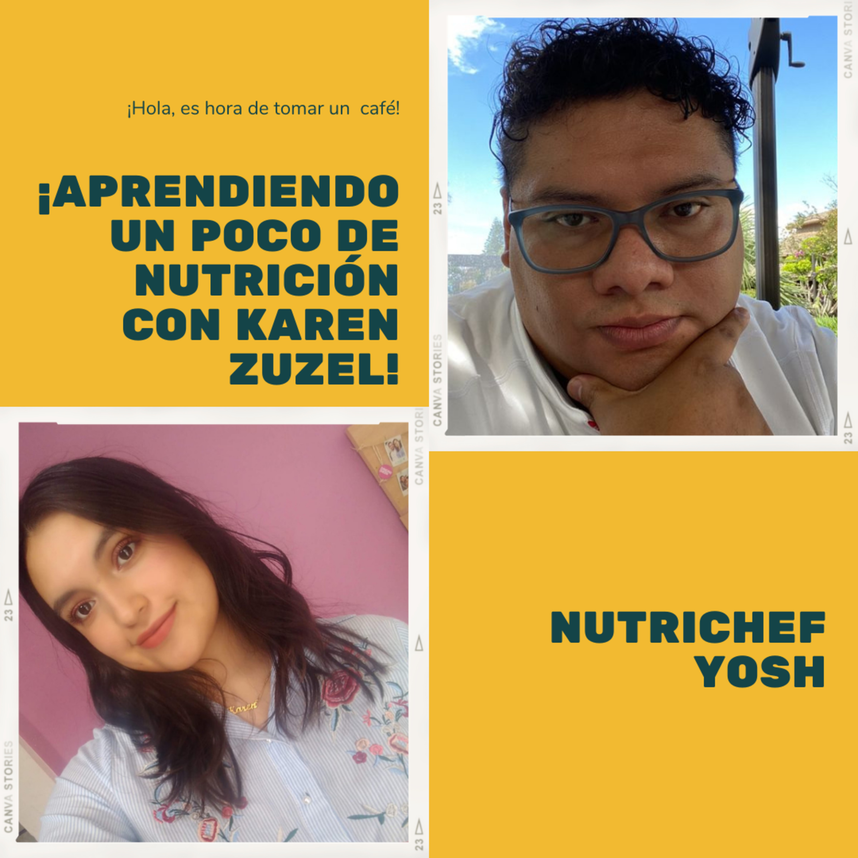 Episodio 2. Aprendiendo un poco de nutrición con Karen Zuzel y Carlos Castelán. episode artwork