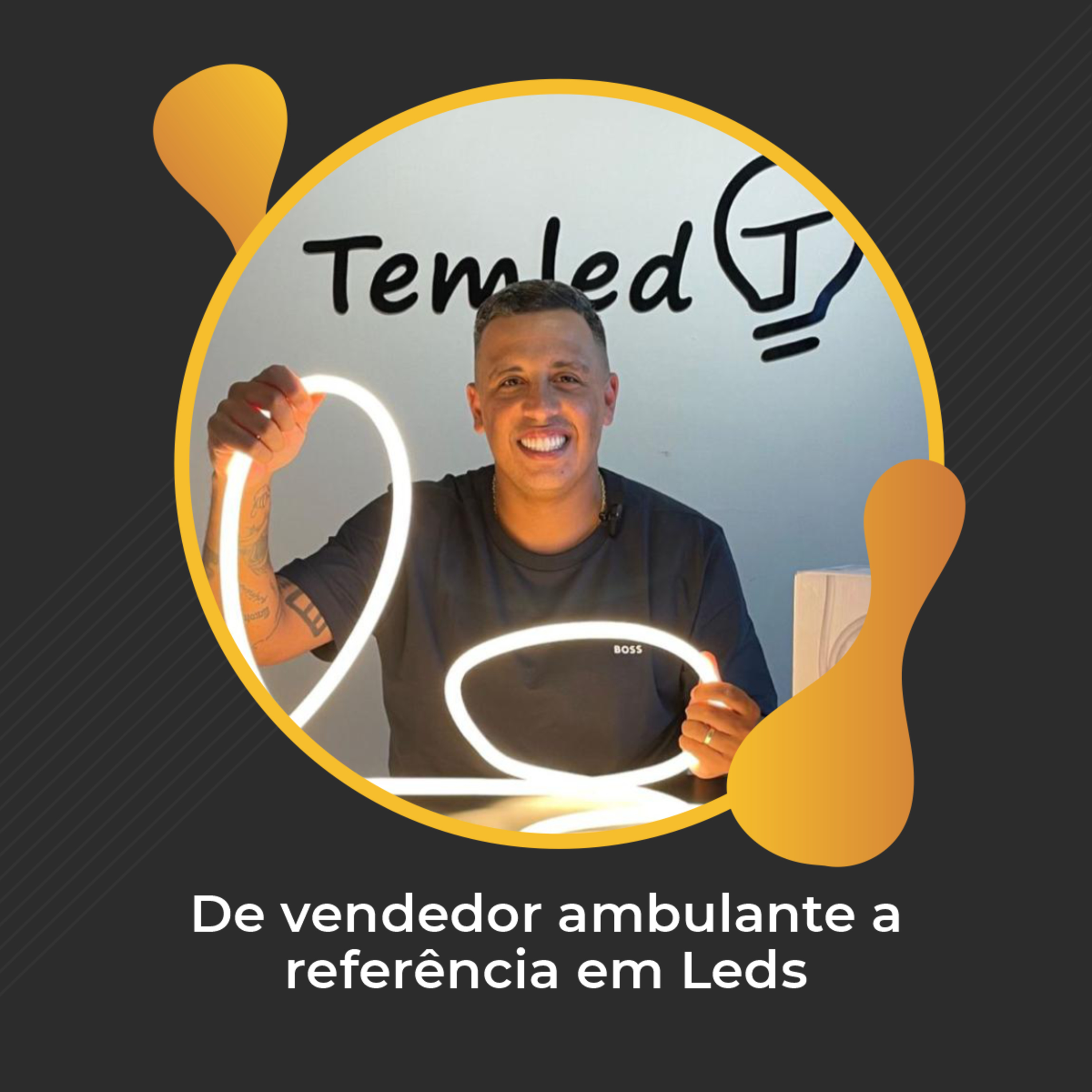 #58 - De vendedor ambulante a referência em Leds - Vinicius de Andrade
