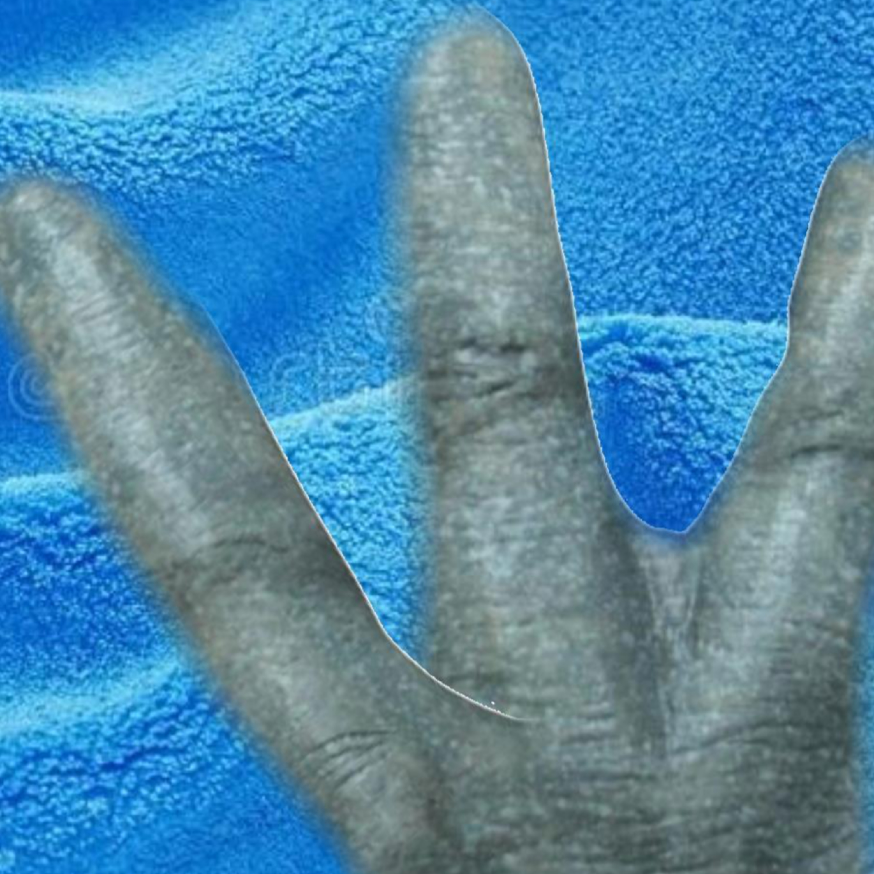 The alien humanoid in the bedroom