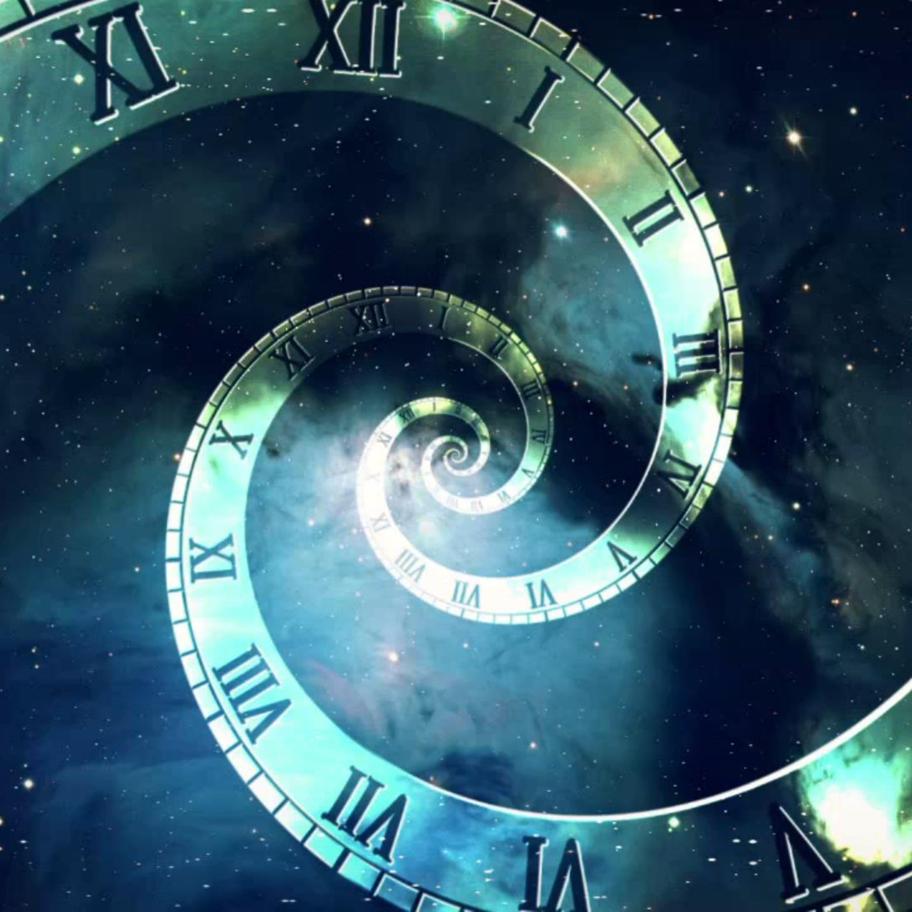 ET/human tech advances; time perception; conjured aliens