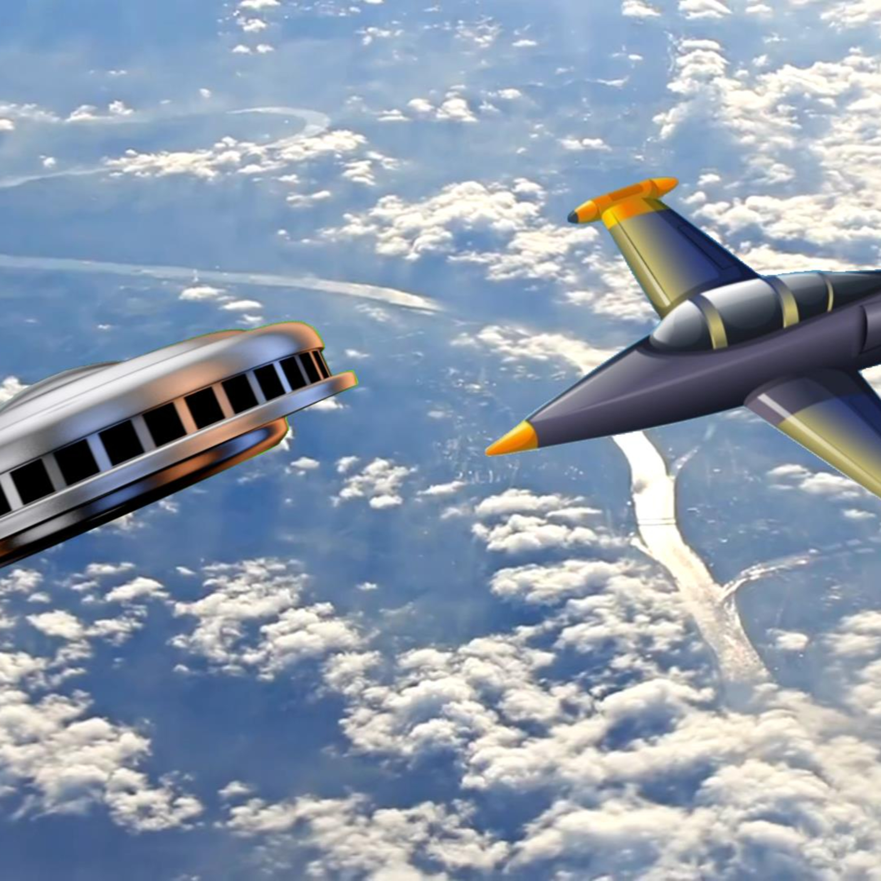 Pilots had dangerous encounters with UFOs LONG before modern era