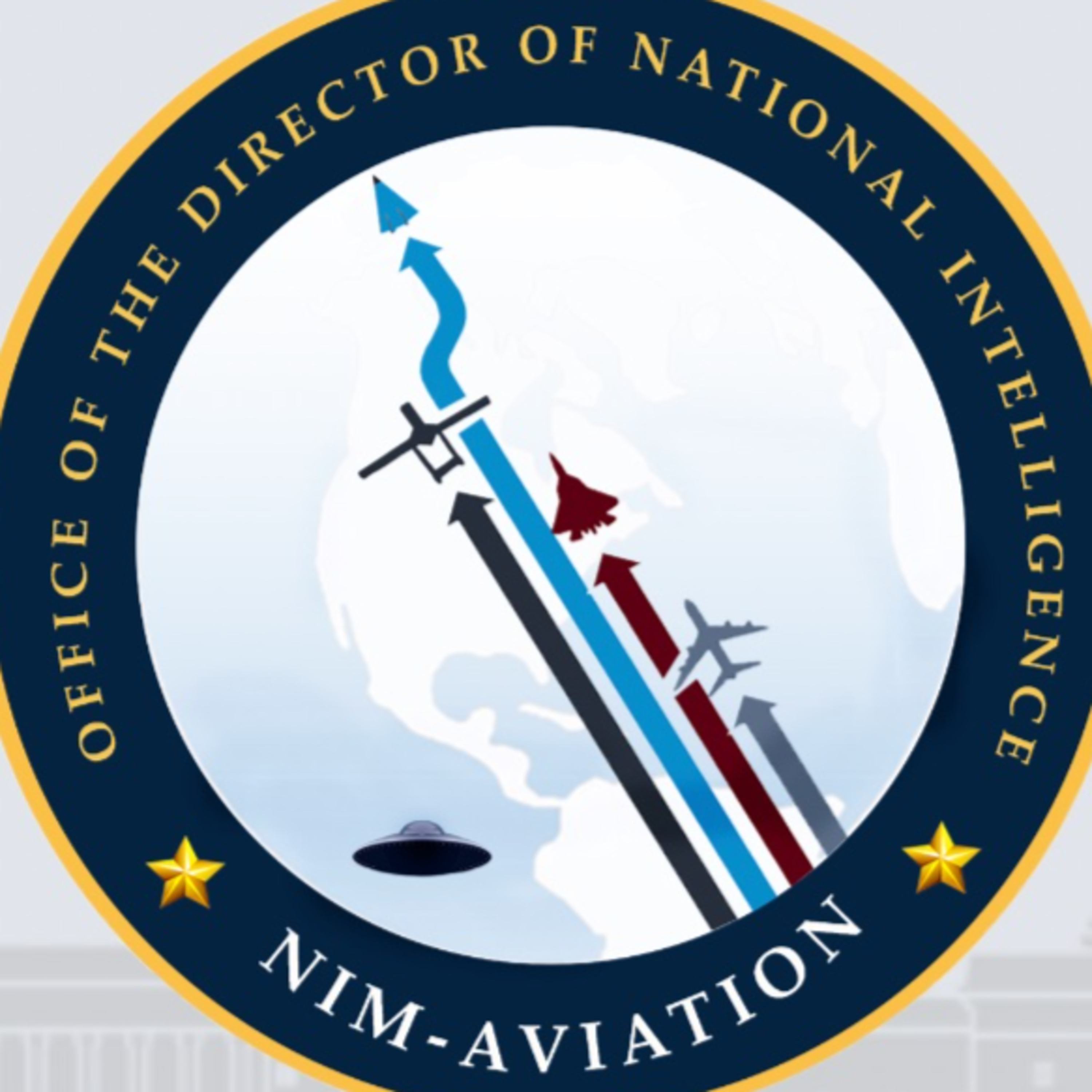 Flying saucer on new U.S. intel agency logo is a mistake, Pentagon claims