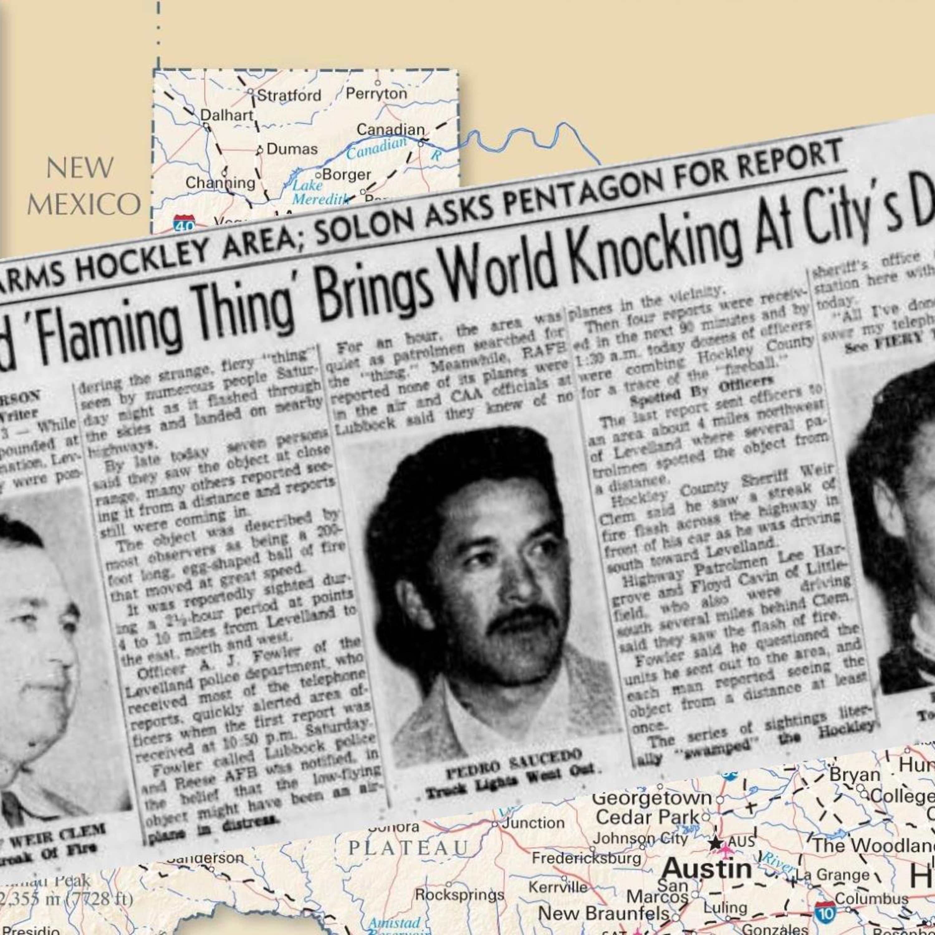 UFO shut down engines in 10 vehicles in 1957 Levelland, Texas event