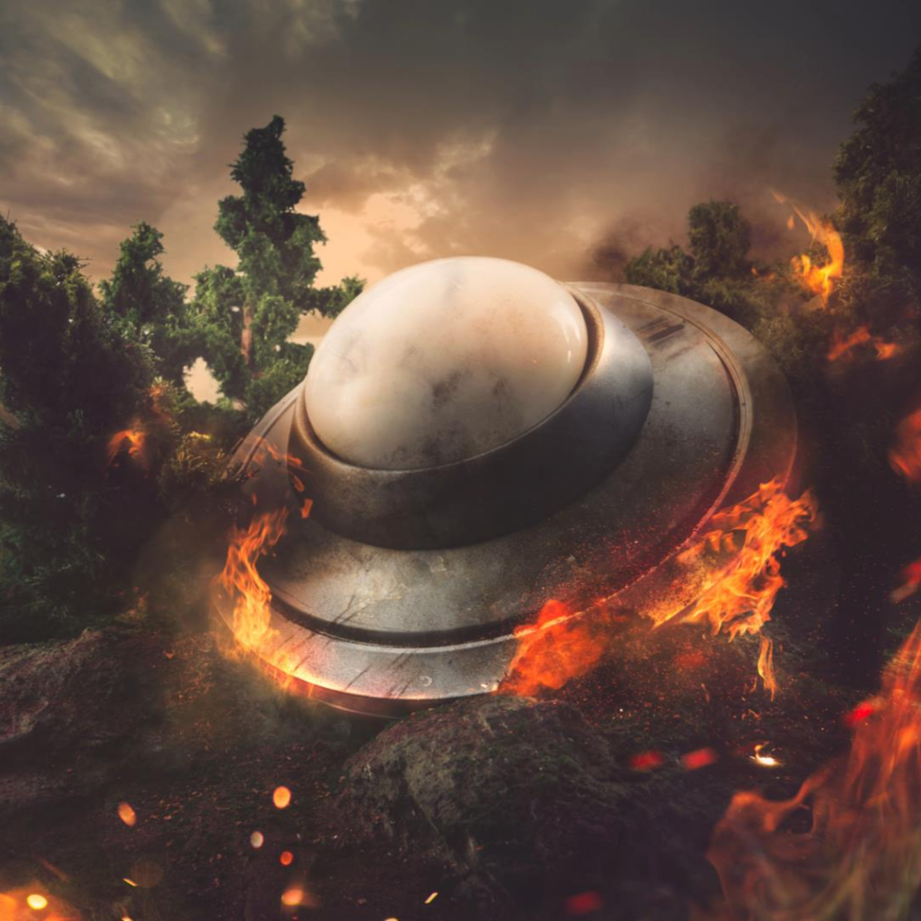 Why Do Flying Saucers Sometimes Crash?