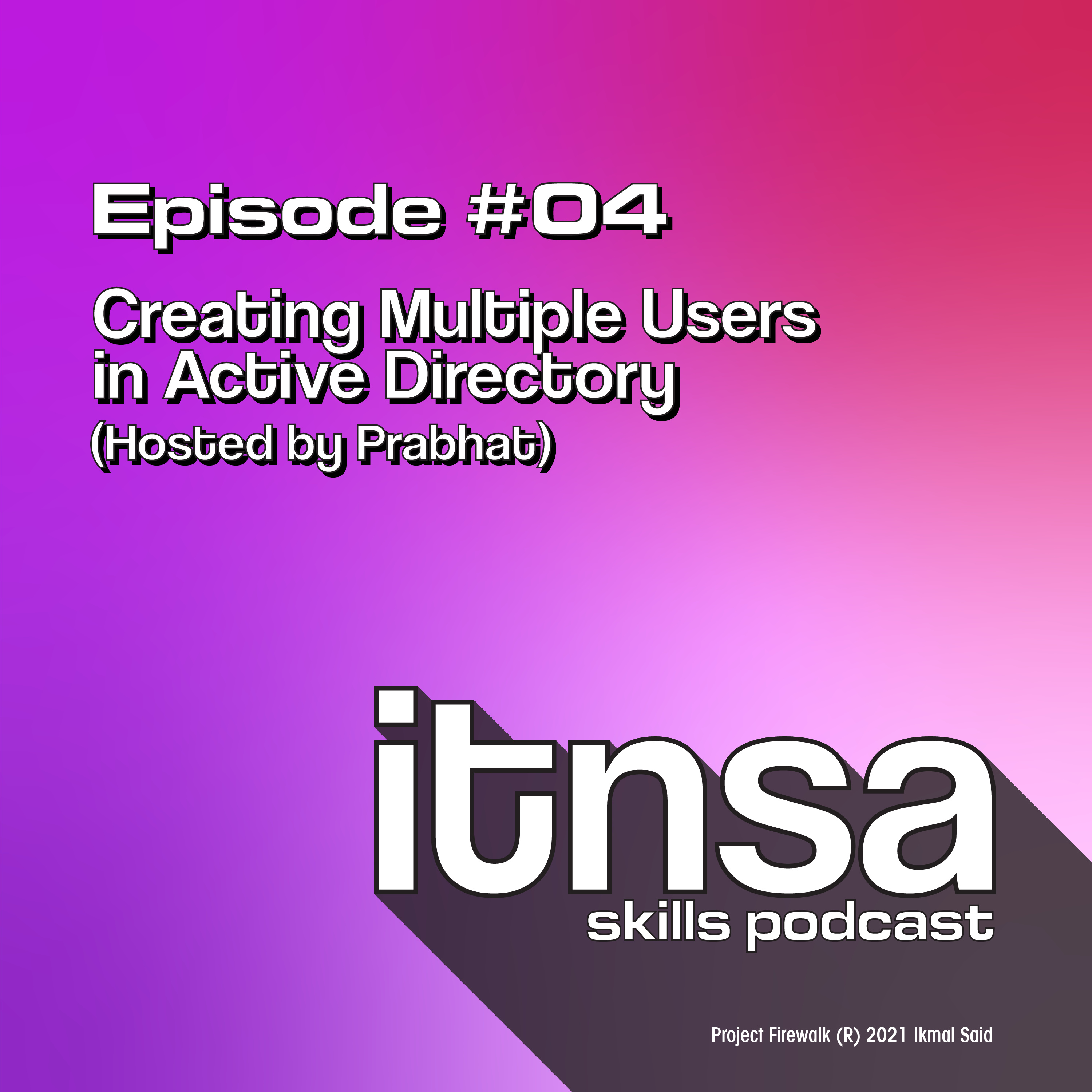 Creating Multiple Users in Active Directory episode artwork