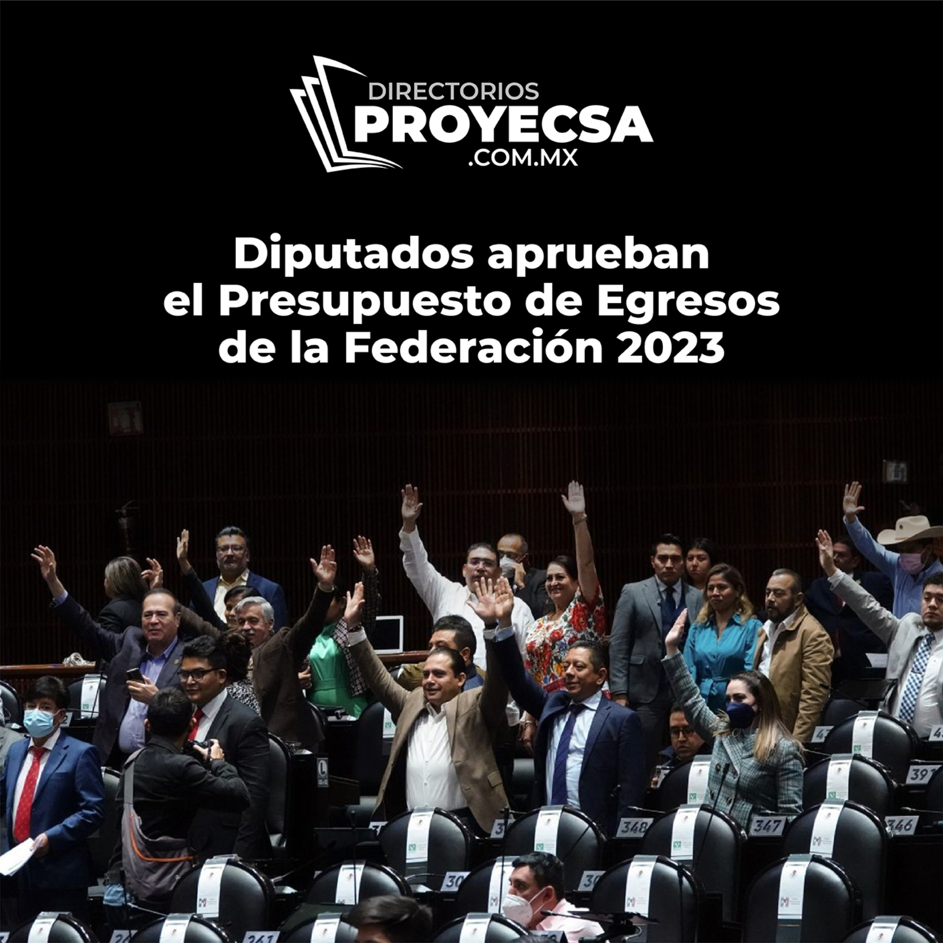 Directorios Proyecsa: Diputados aprueban el Presupuesto de Egresos de la Federación 2023 episode artwork