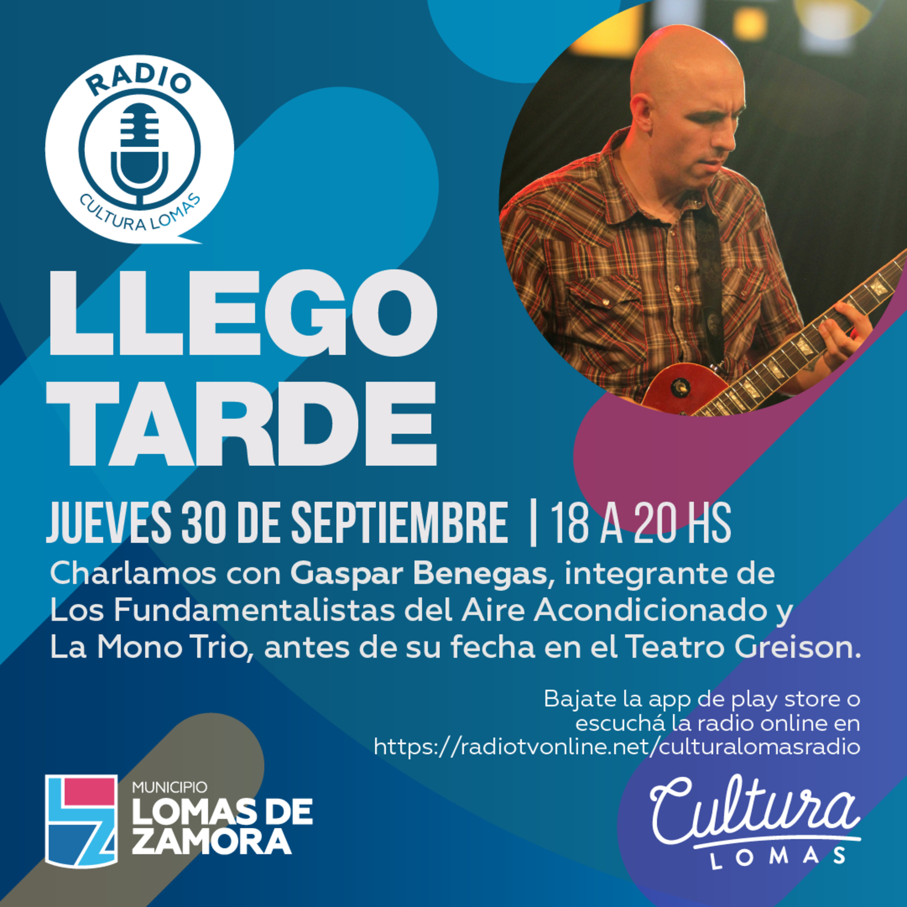 Llego Tarde - Entrevista a Gaspar Benegas