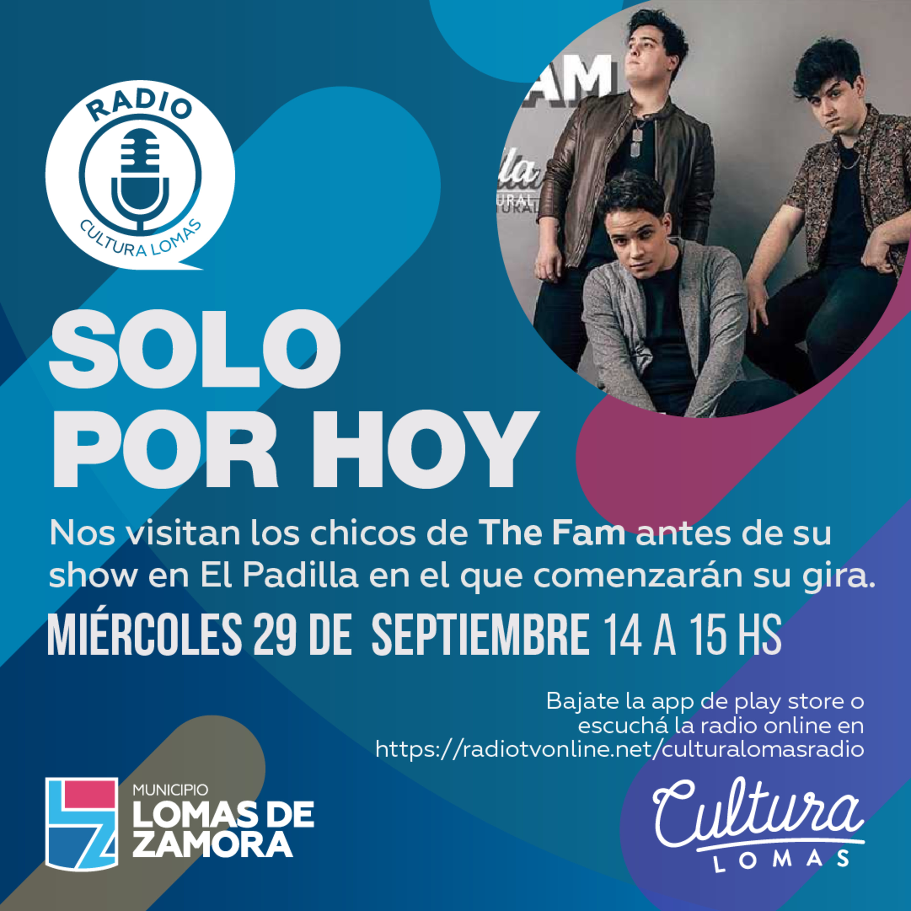 SOLO POR HOY - Nota y acústico con The Fam