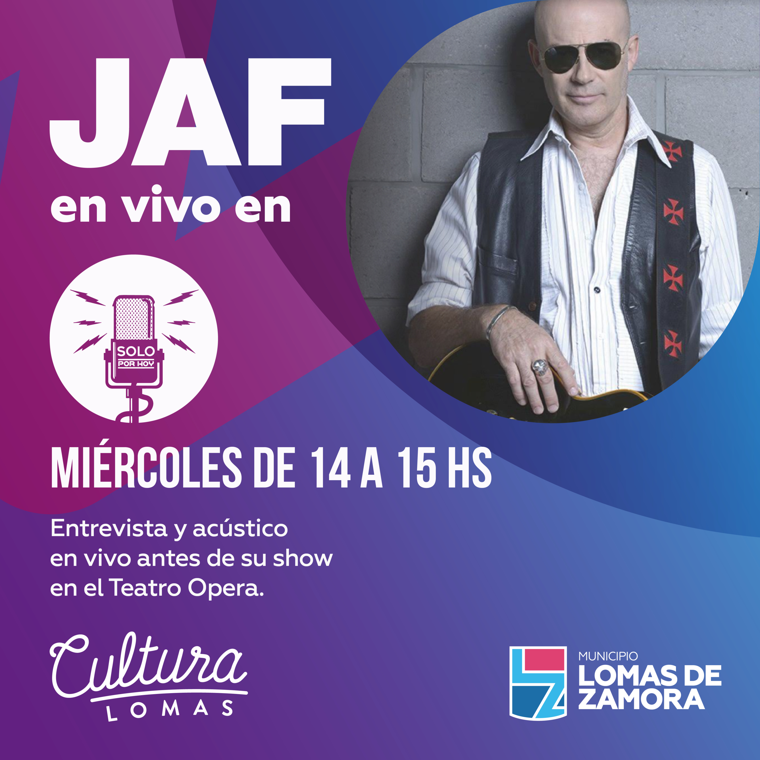 SOLO POR HOY - Entrevista a JAF