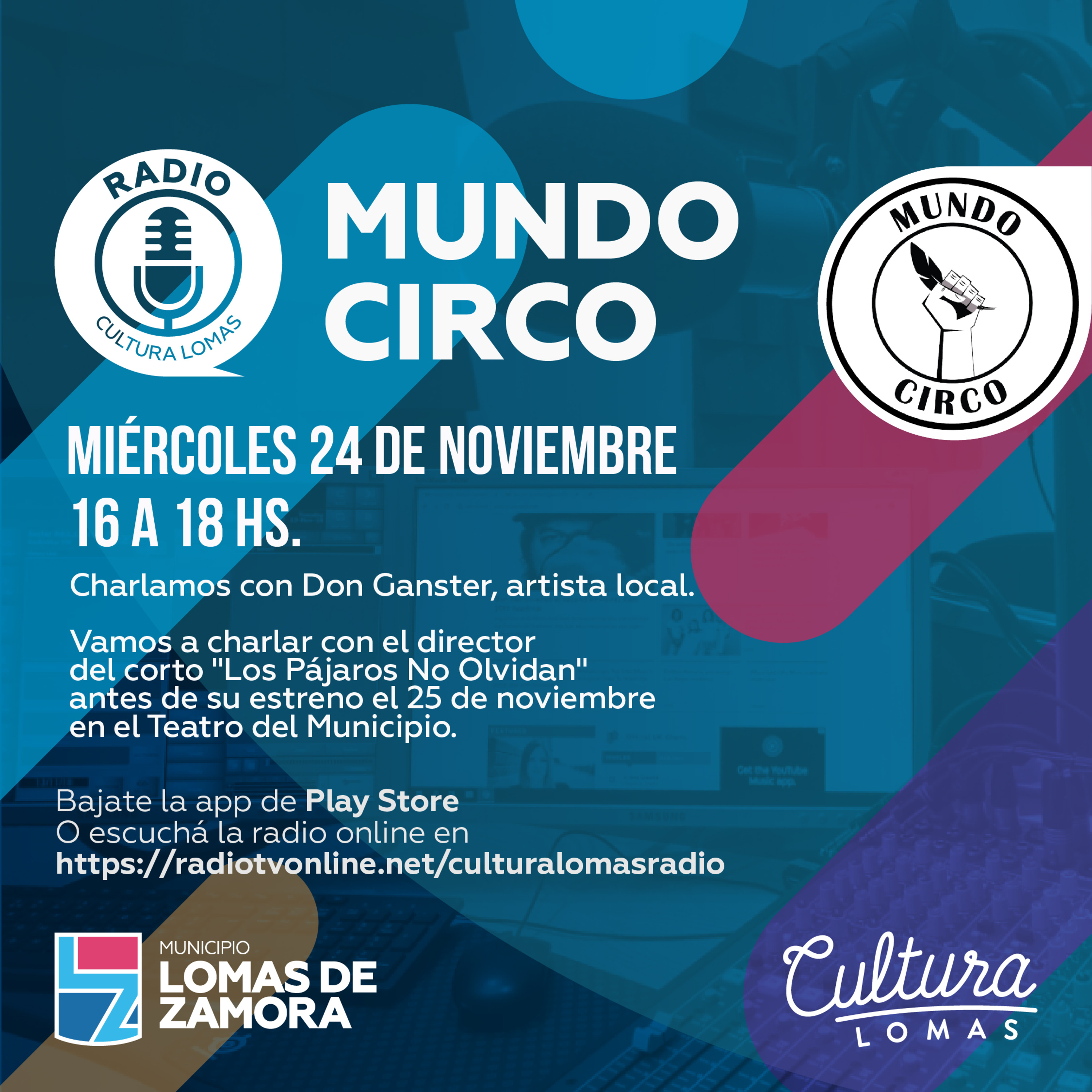 MUNDO CIRCO - Lanzamiento de "Los Pajaros No Olvidan"