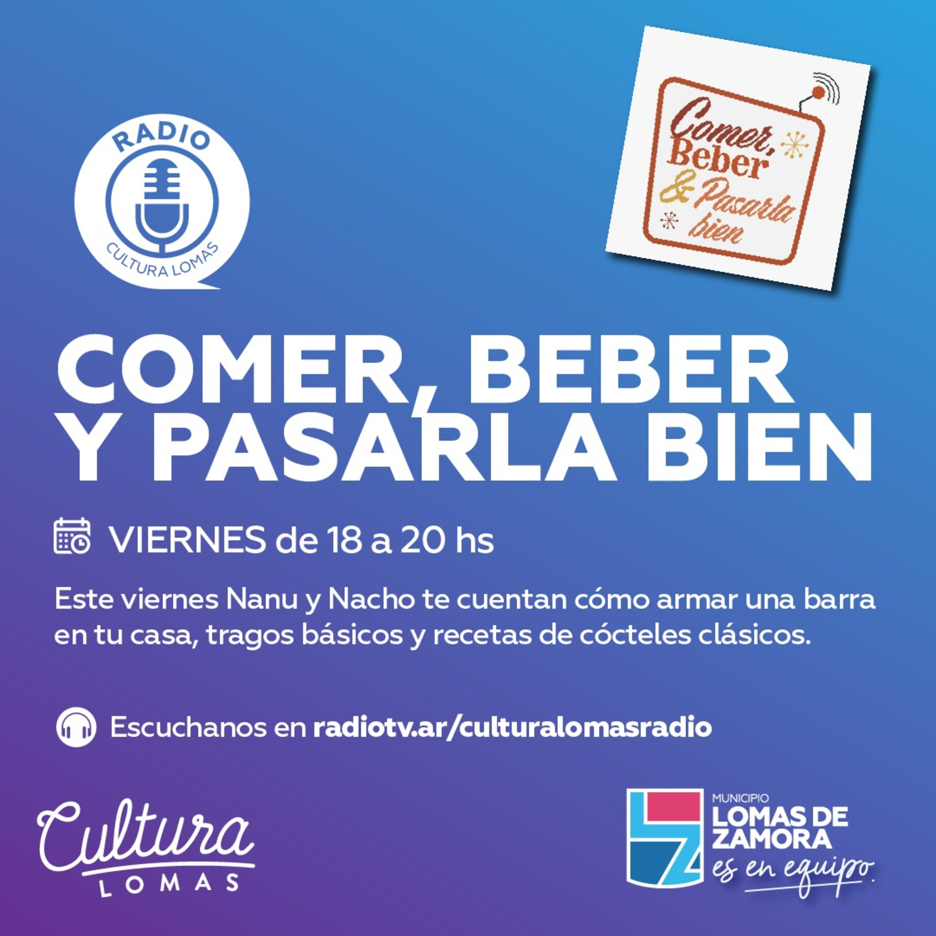 COMER. BEBER Y PASARLA BIEN - Programa Completo (13 de mayo)