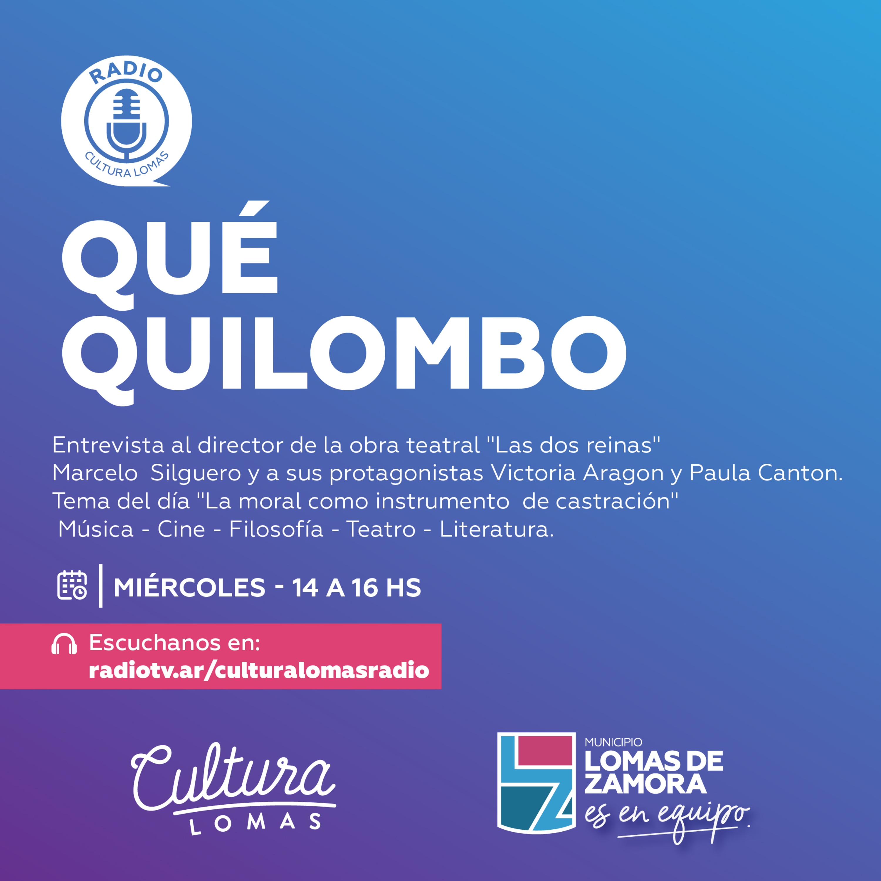 QUE QUILOMBO - Programa Completo (7 de septiembre)