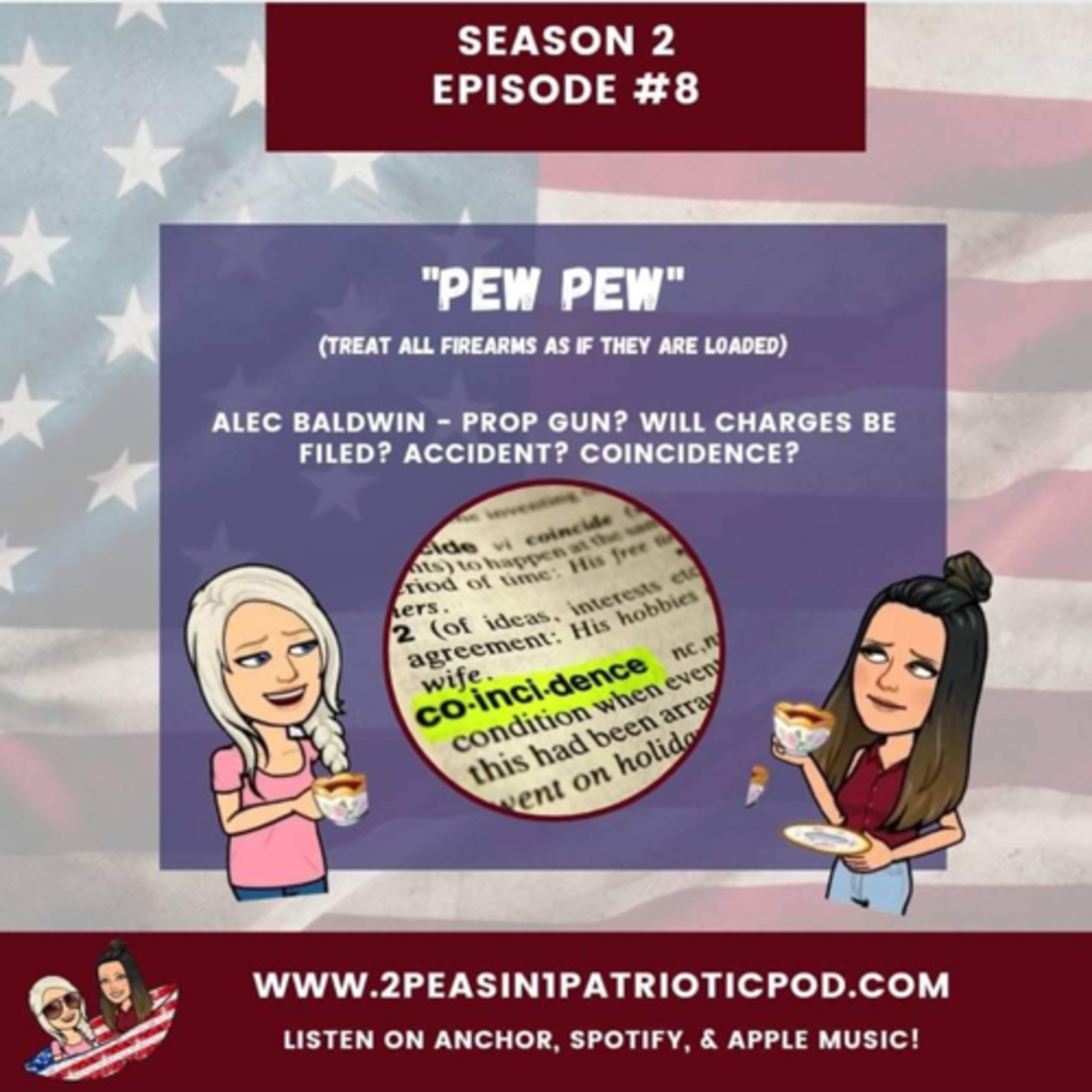 Pew Pew [Treat all firearms as if they’re loaded.] episode artwork